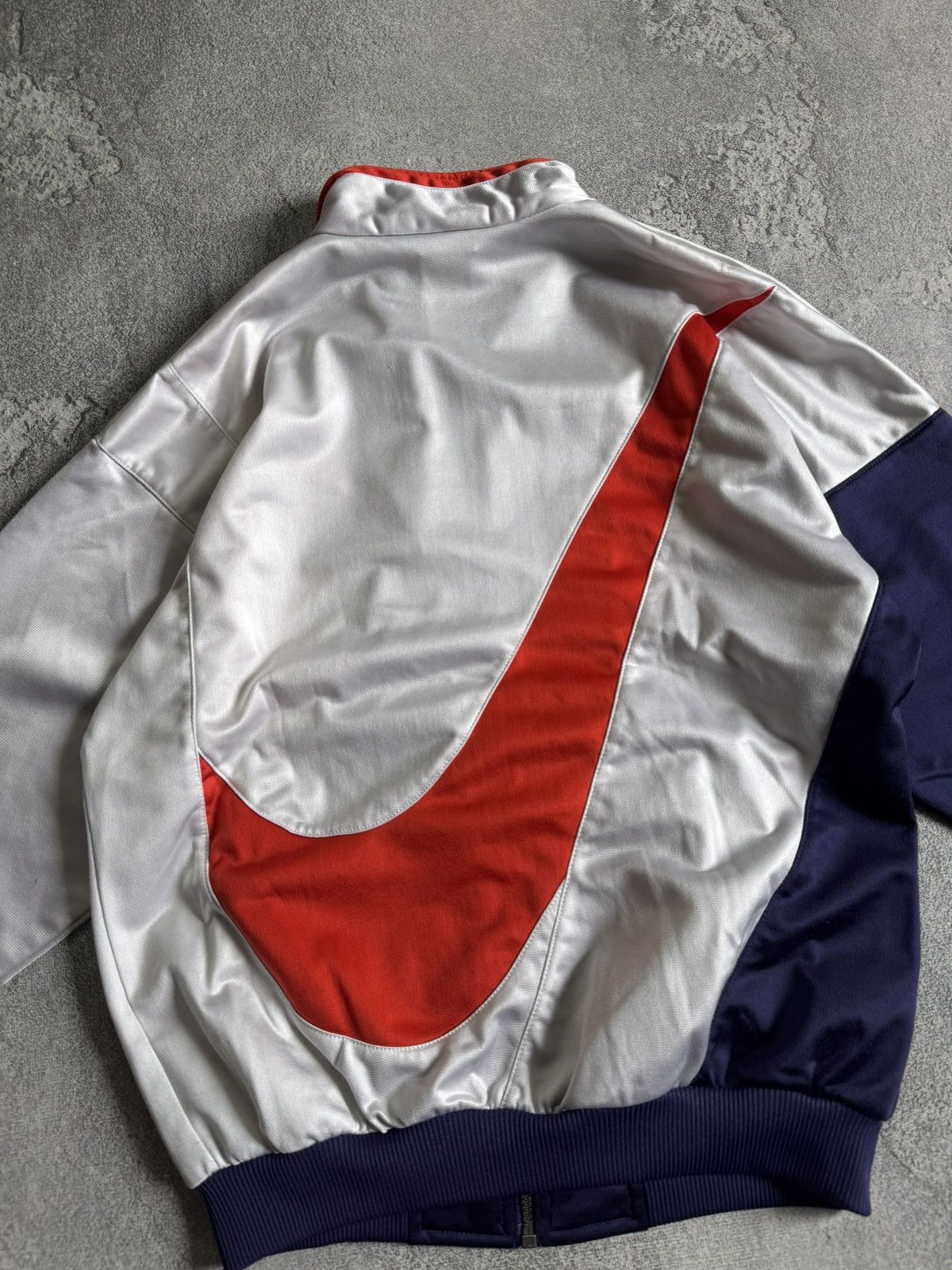 Nike Nike XS/size big swoosh zip olympian track jacket retro 90s Size US XS / EU 42 / 0 - 7 Thumbnail