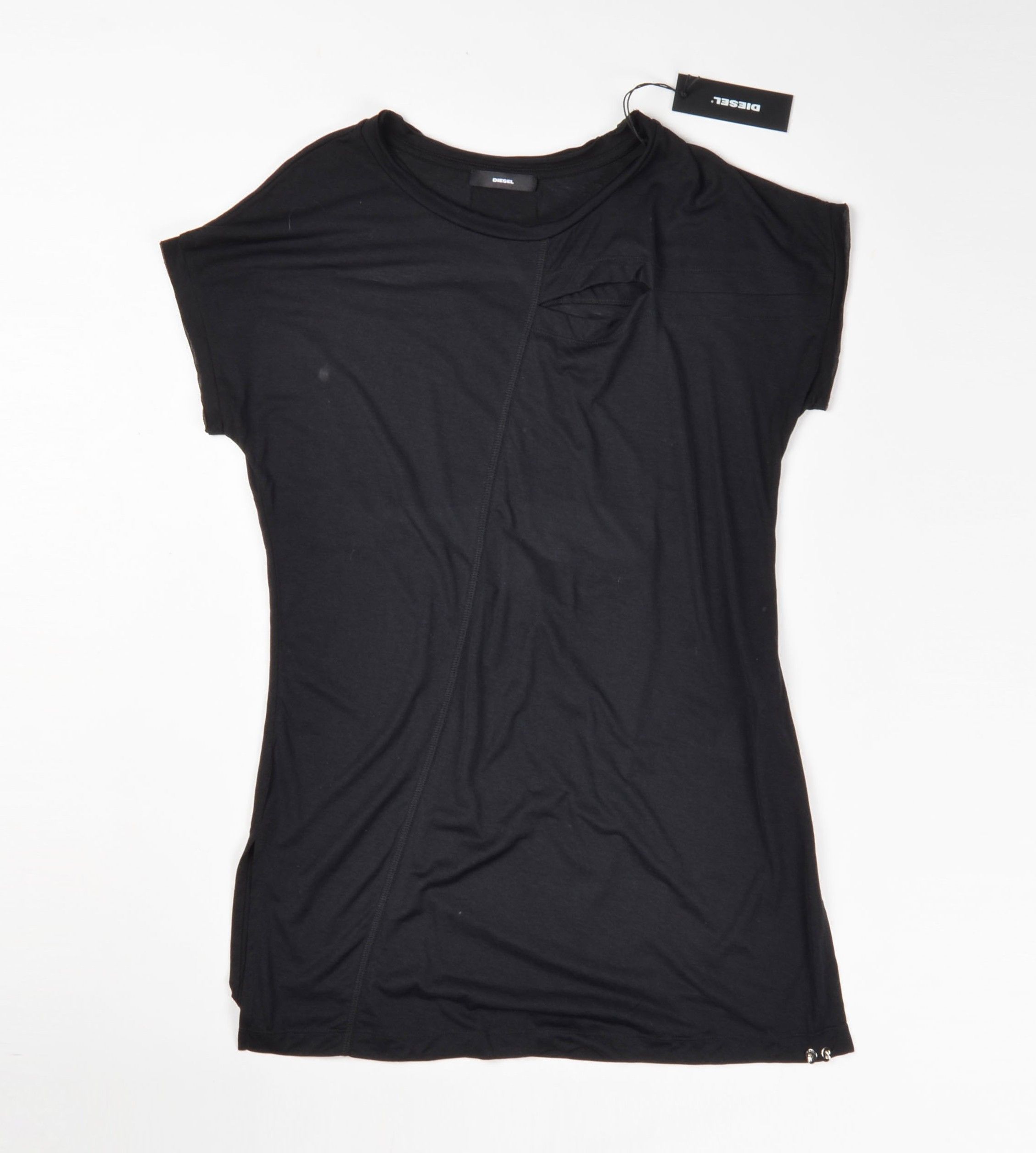 Diesel Diesel Y2K Grunge Punk Black Top Tunic Size S / US 4 / IT 40 - 4 Thumbnail
