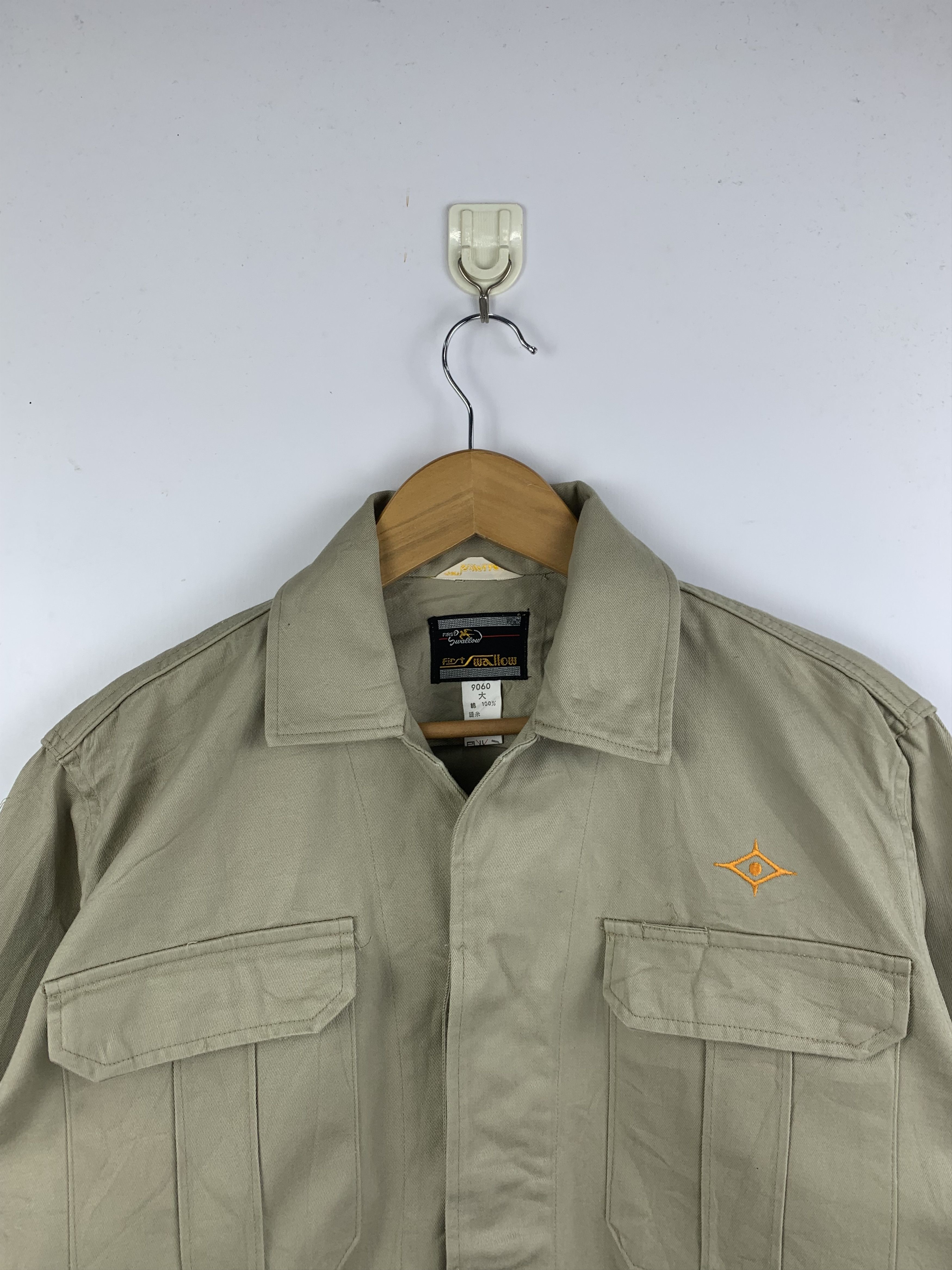 Japanese Brand Vintage Japanese Brand Worker Denim Jacket J1620 Size US L / EU 52-54 / 3 - 2 Thumbnail