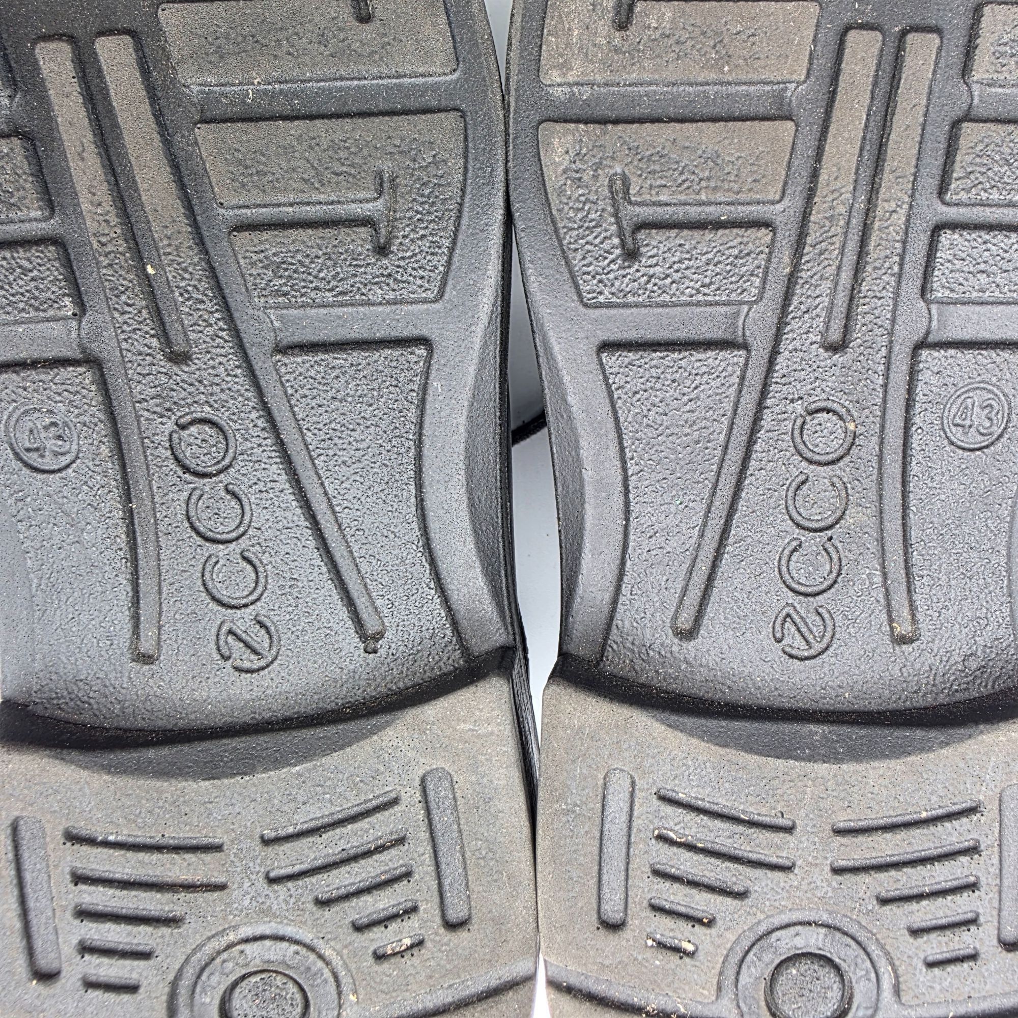 Ecco ECCO Helsinki Mens Size 9.5 Black Plain Toe Dress Shoes Oxfo Size US 9.5 / EU 42-43 - 7 Thumbnail