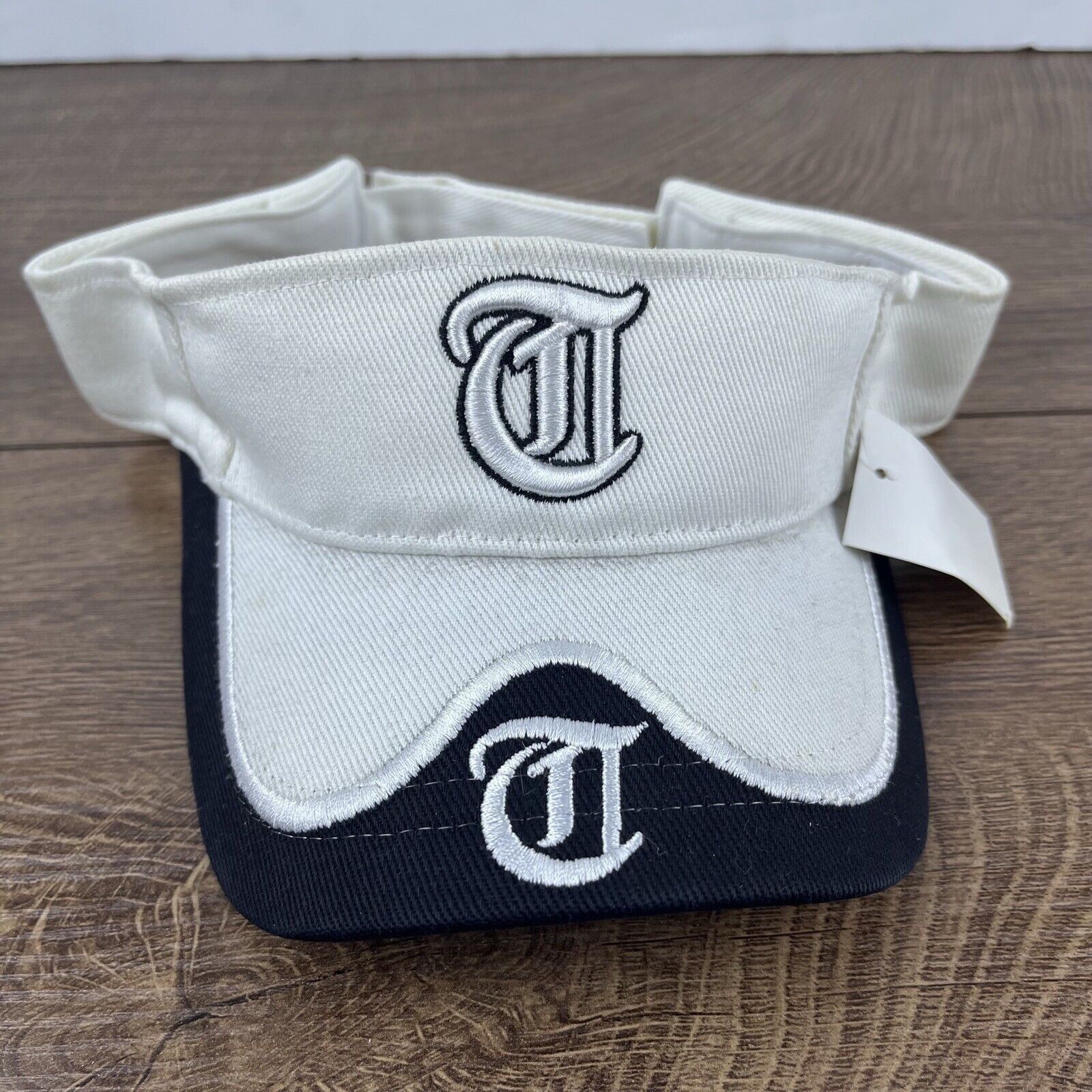 Other Cincinnati Visor Hat White Adjustable Hat White Adult Size H Size ONE SIZE - 2 Thumbnail
