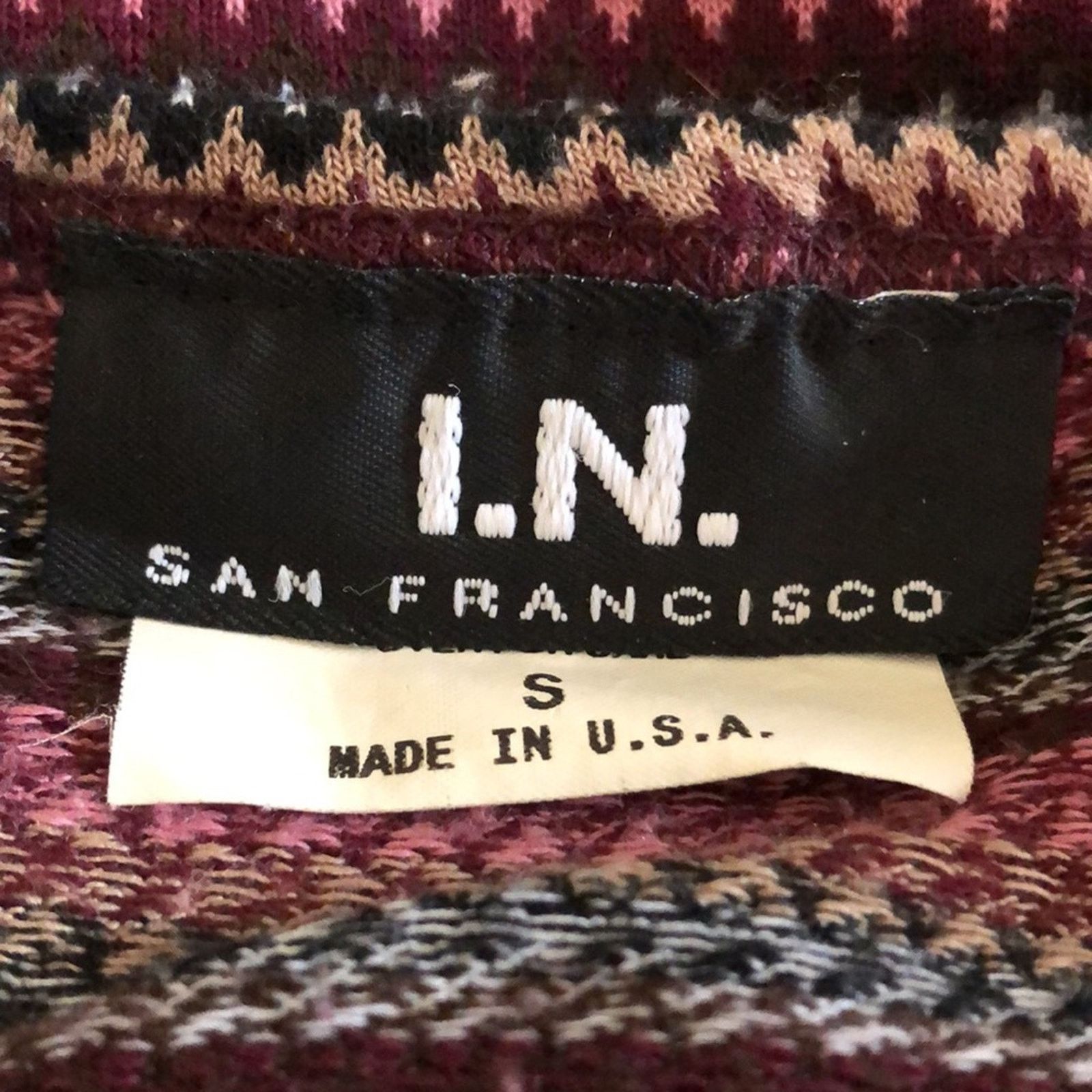 Other I.N. SAN Francisco colorful chevron halter top S Size S / US 4 / IT 40 - 8 Thumbnail