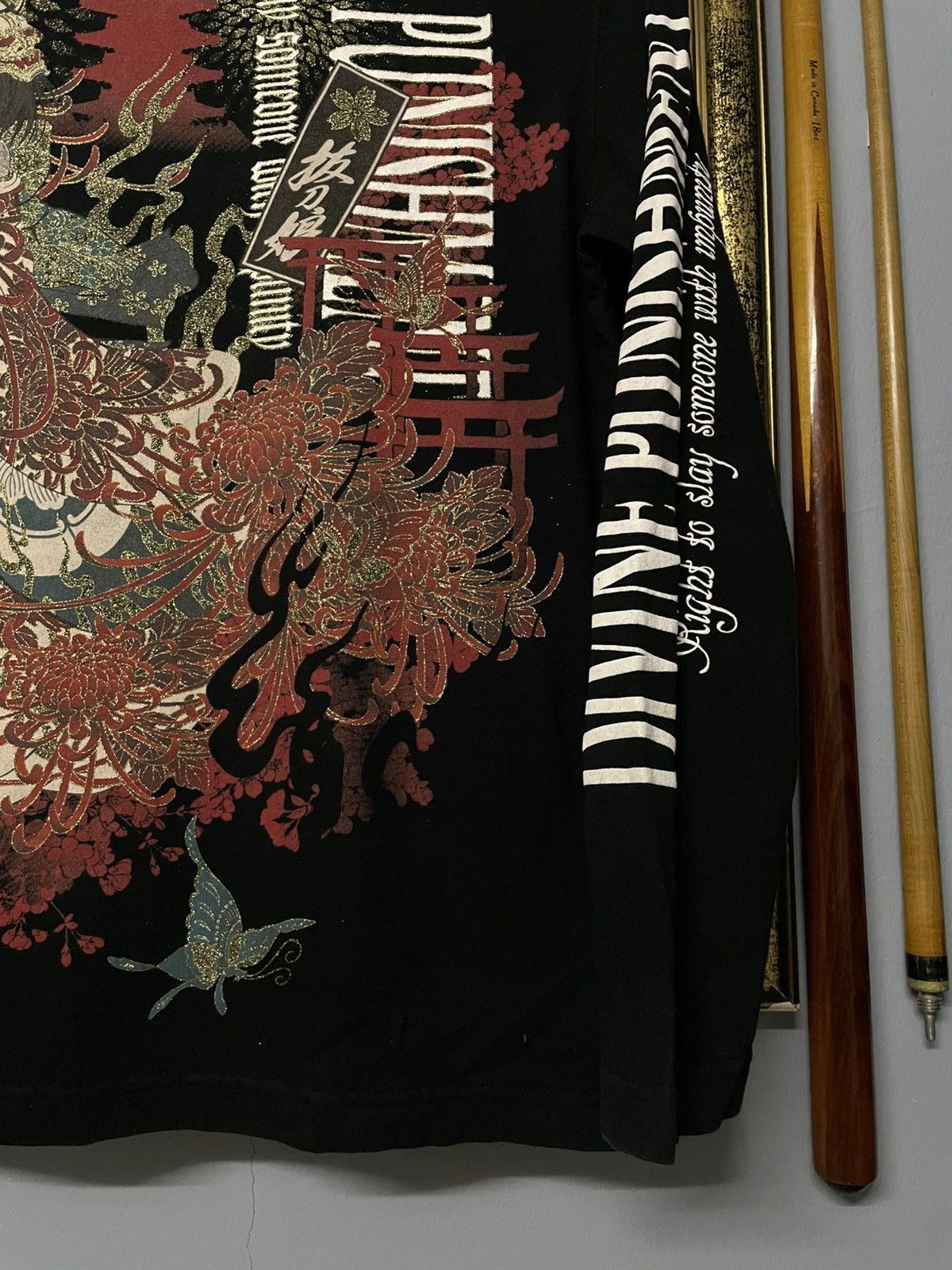 Designer × Japanese Brand × Vintage Vintage Japan 90s Divine Retribution King Of Slay Sukajan Size US XL / EU 56 / 4 - 4 Thumbnail