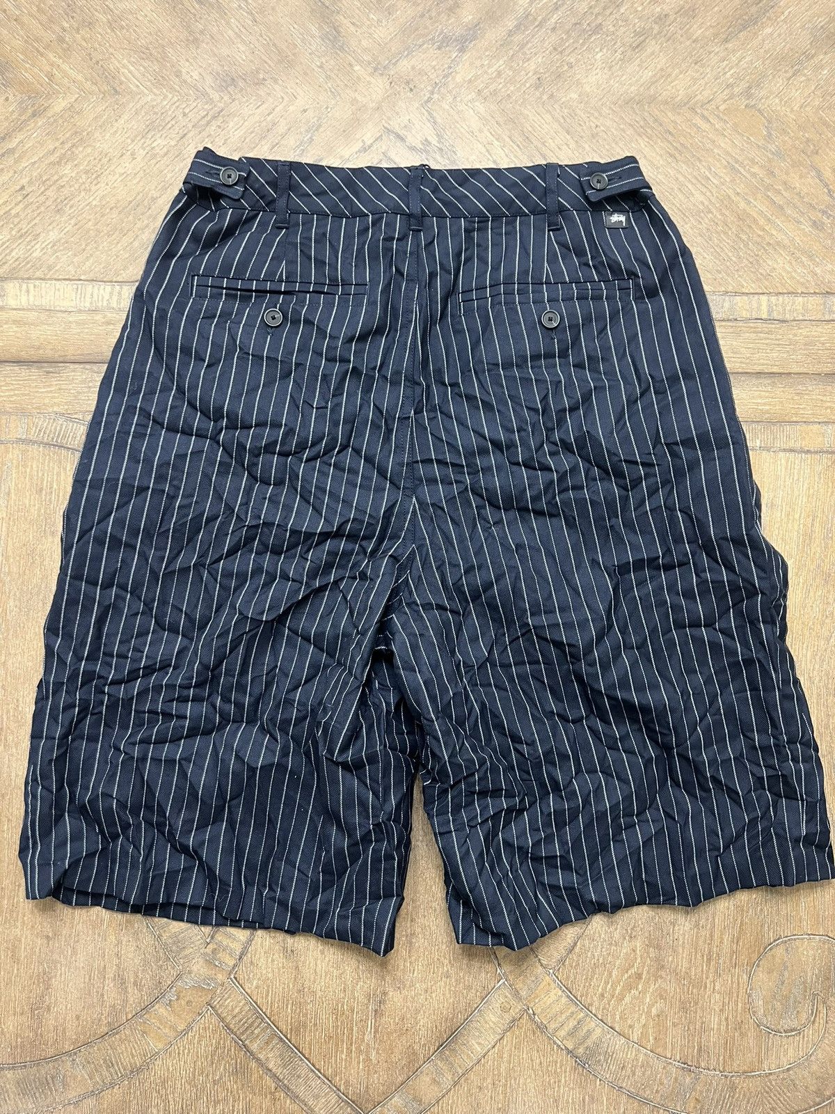 Stussy Stussy Stripe Volume Pleated Shorts Size US 30 / EU 46 - 5 Thumbnail