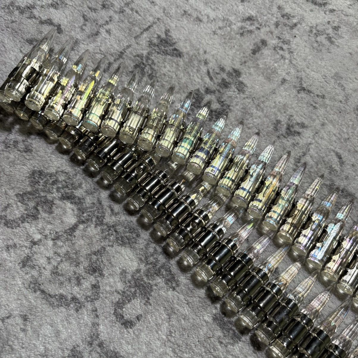 Undercover AW01 D.A.V.F Crystal Bullet Belt