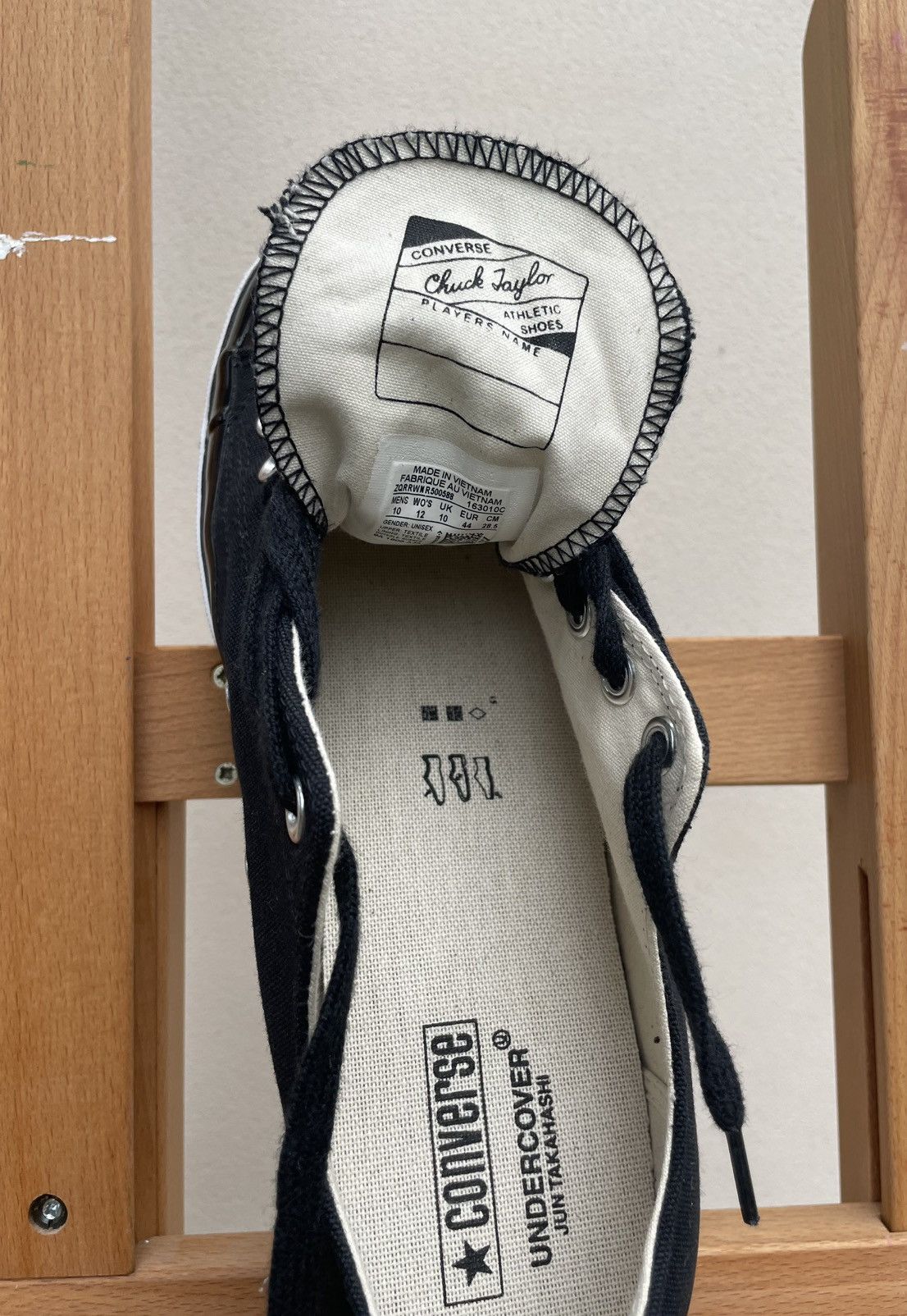 Converse × Undercover Undercover x Converse order disorder Size US 10 / EU 43 - 5 Thumbnail