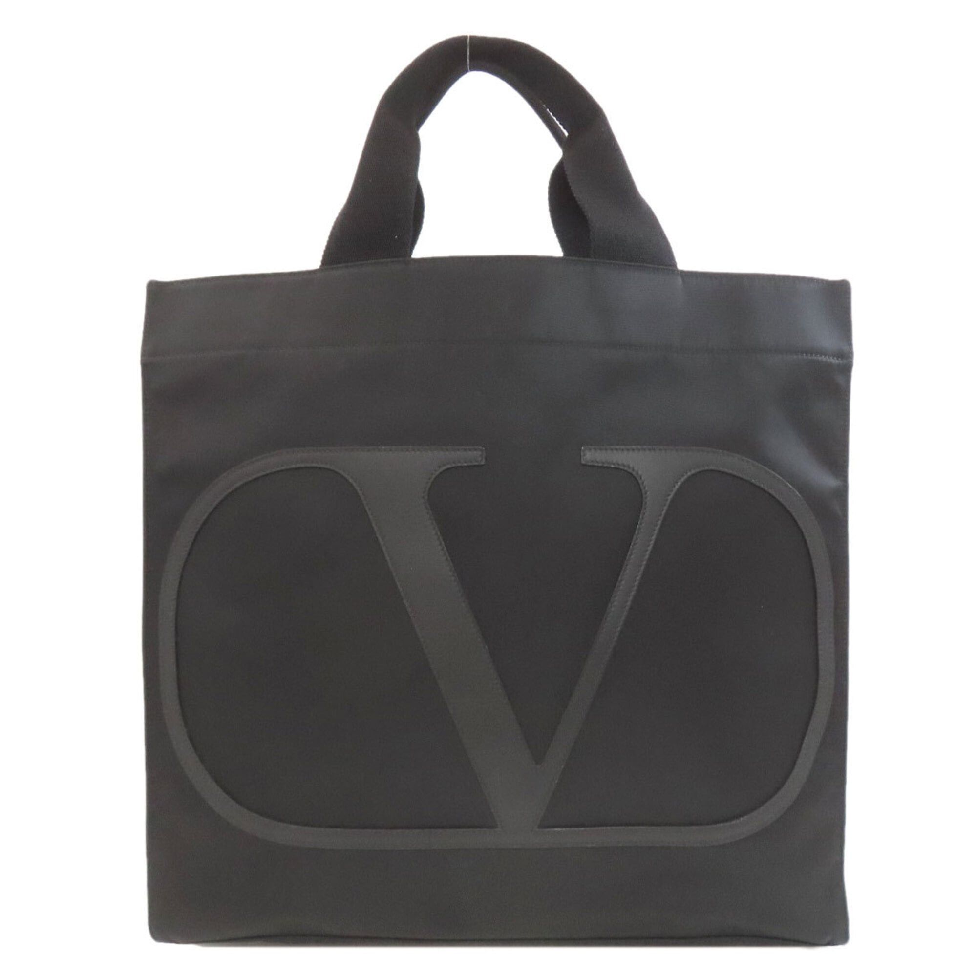 Valentino Valentino Logo Tote Bag, Nylon, Women's VALENTINO Size ONE SIZE - 1 Thumbnail