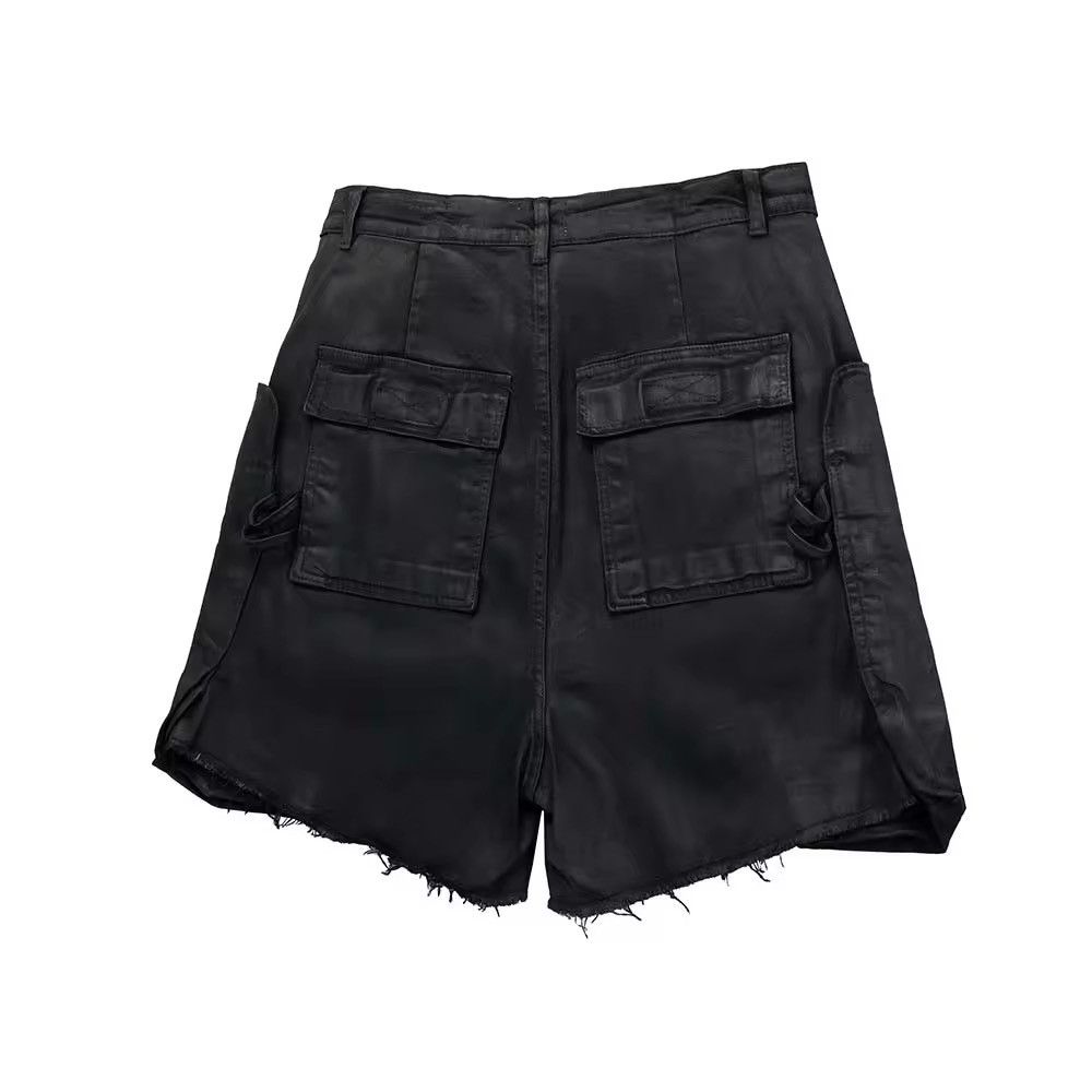 Jean Streetwear Design Washed Distressed Baggy Jorts Shorts Size US 32 / EU 48 - 6 Thumbnail