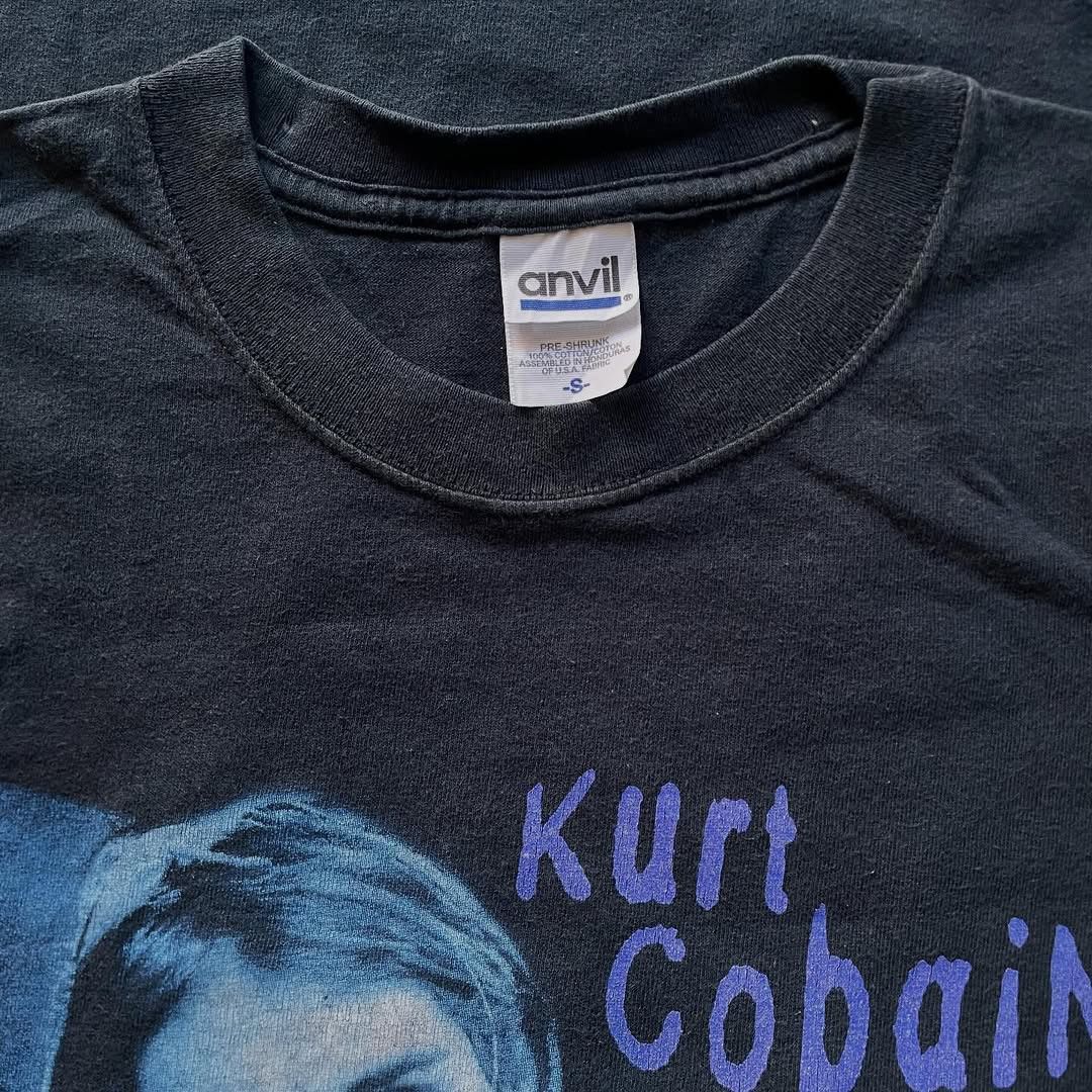 Band Tees Vintage 2003 Kurt Cobain End of Music Shirt Black Notebook Size US S / EU 44-46 / 1 - 5 Thumbnail