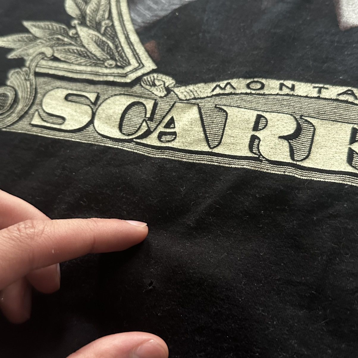 Vintage vintage scarface tee Size US L / EU 52-54 / 3 - 5 Thumbnail