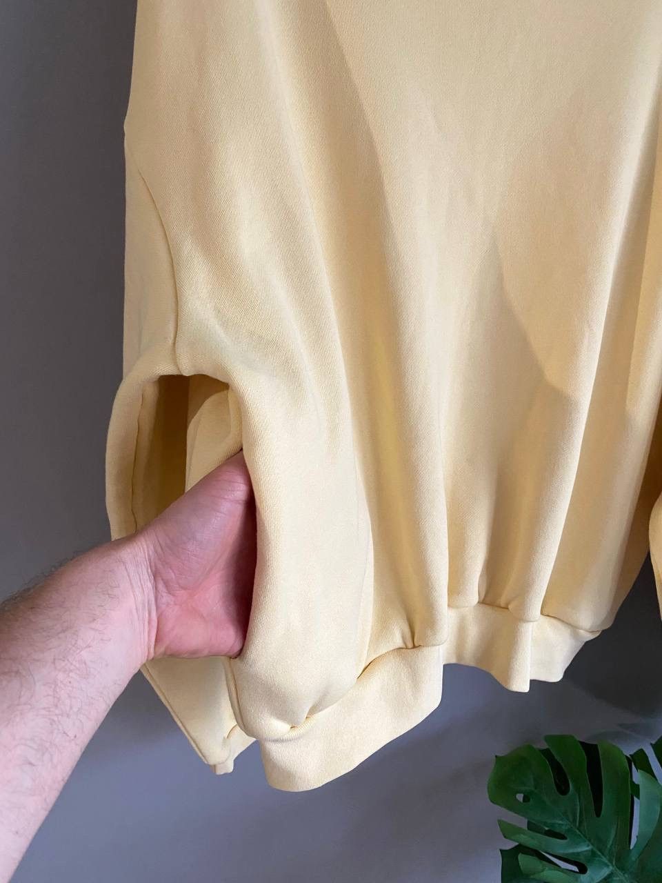 Fear of God Fear Of Good Essential Garden Yellow Pullover Hoodie, Size M Size US M / EU 48-50 / 2 - 8 Thumbnail