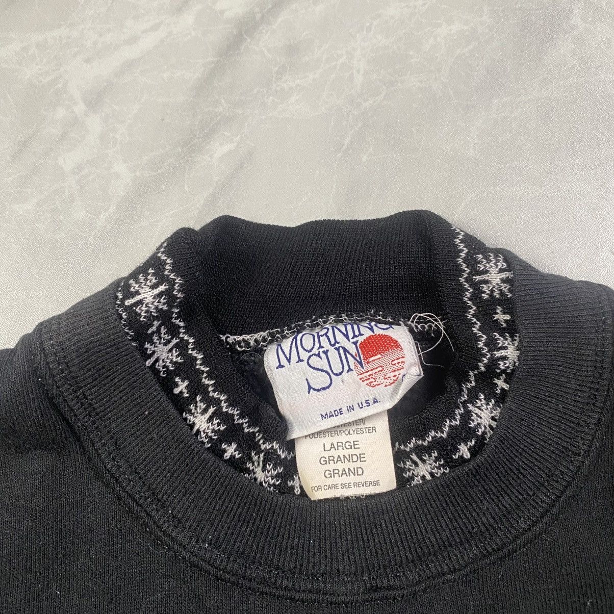 Art Comes First Vintage 90s Morning Sun Habitat Graphic Crewneck Size US L / EU 52-54 / 3 - 5 Thumbnail