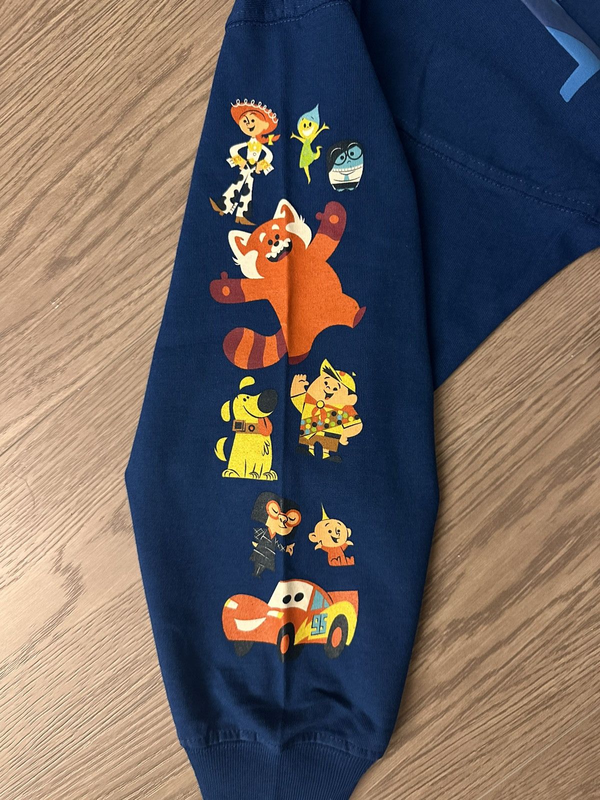 Disney Disneyland Paris World of Pixar Spirit Jersey Size US L / EU 52-54 / 3 - 3 Thumbnail