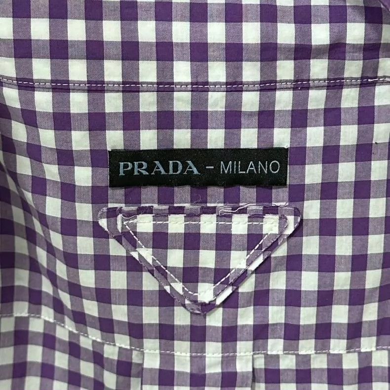Prada Prada Plaid suspender shirt 2502-Nextarrow Size XXS / US 00 / IT 34 - 5 Thumbnail
