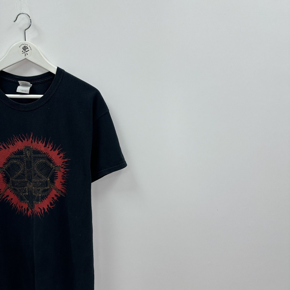 Vintage Vintage 00s Dio Rock band Antichrist print flame tee og y2k Size US L / EU 52-54 / 3 - 2 Thumbnail