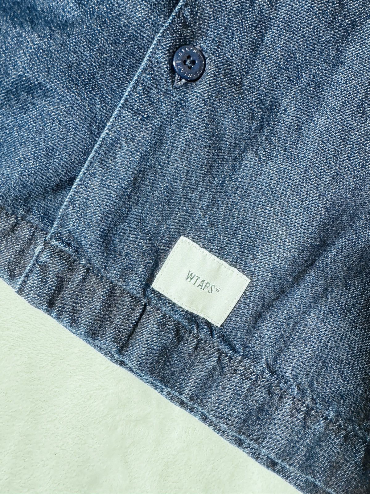 Wtaps CBW L/S Denim Shirt Indigo Size US S / EU 44-46 / 1 - 10 Thumbnail