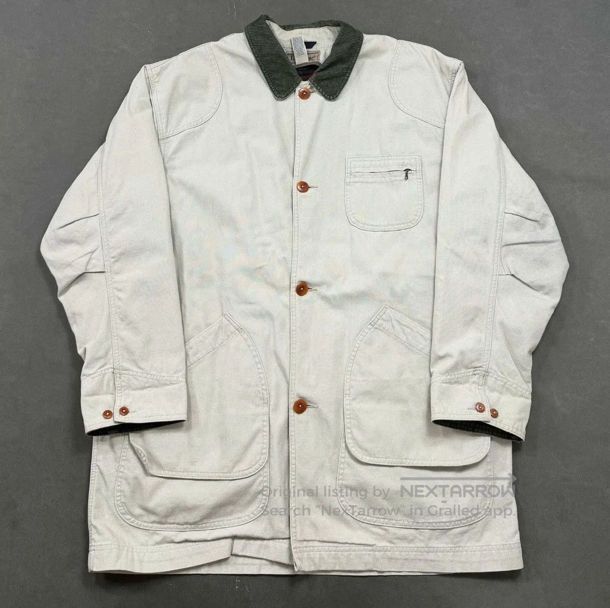L.L. Bean 90s L.L.Bean Hunting Canvas Cotton Jacket. Size US XL / EU 56 / 4 - 1 Thumbnail