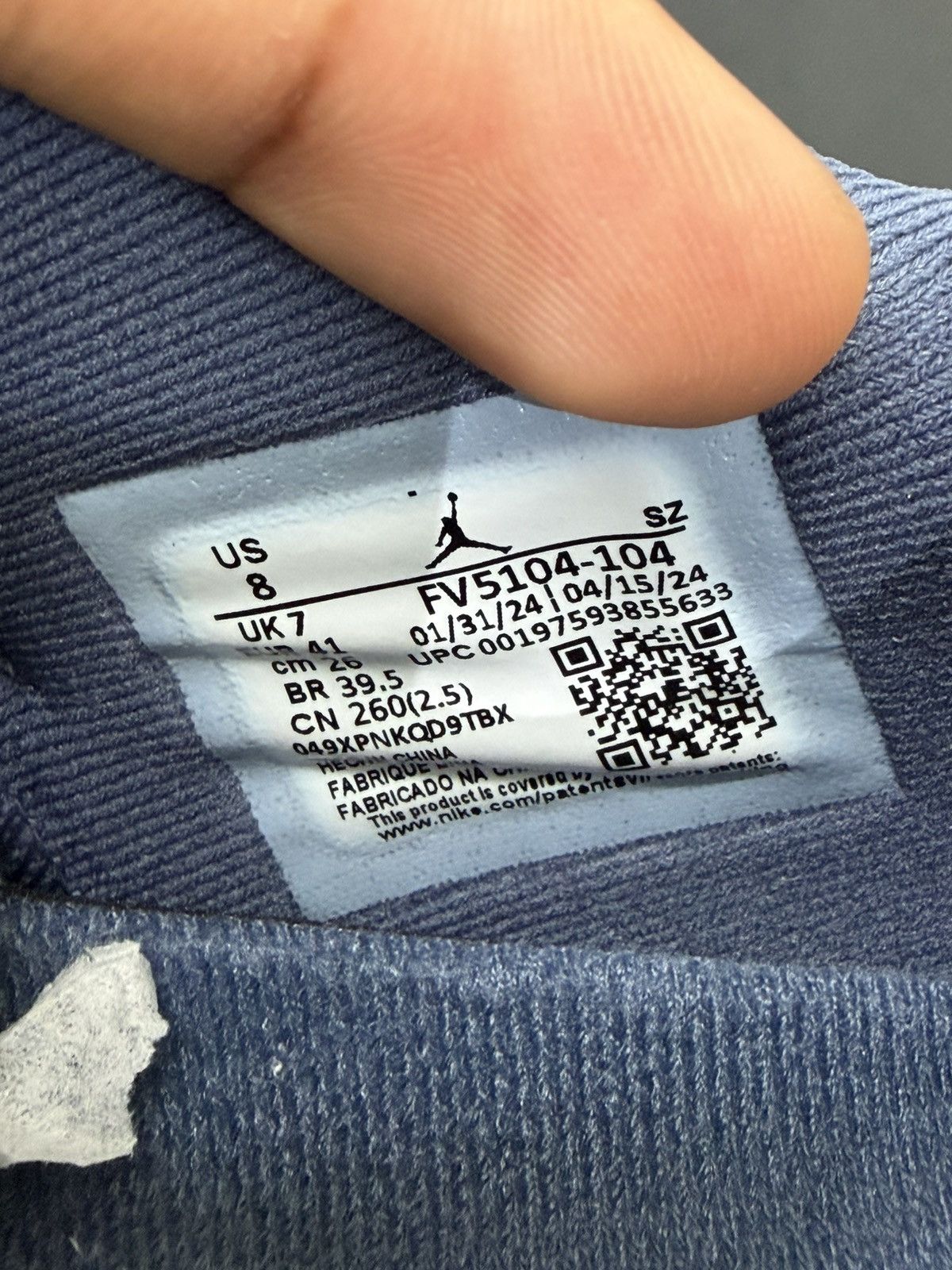 Jordan Brand Air Jordan 11 Low Diffused Blue Size 8 (2024) Size US 8 / EU 41 - 10 Thumbnail
