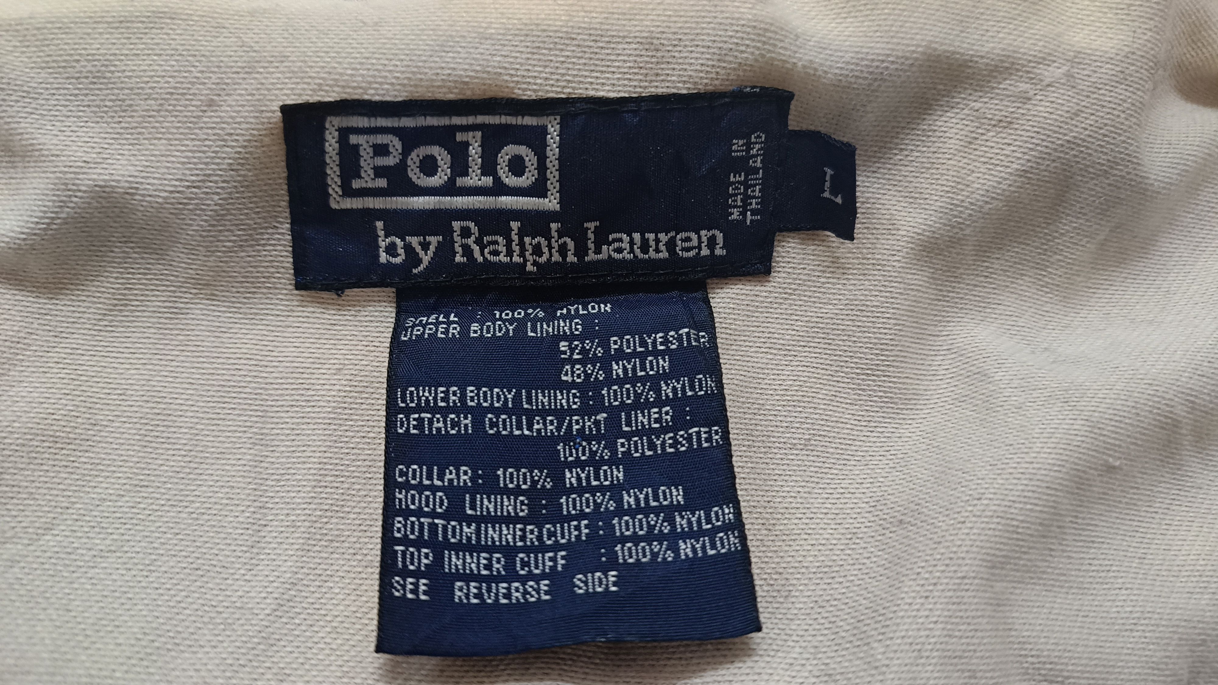 Polo Ralph Lauren 🔥🔥 Rare Vintage 90s Polo RL Beach Raincoat Size US L / EU 52-54 / 3 - 4 Thumbnail