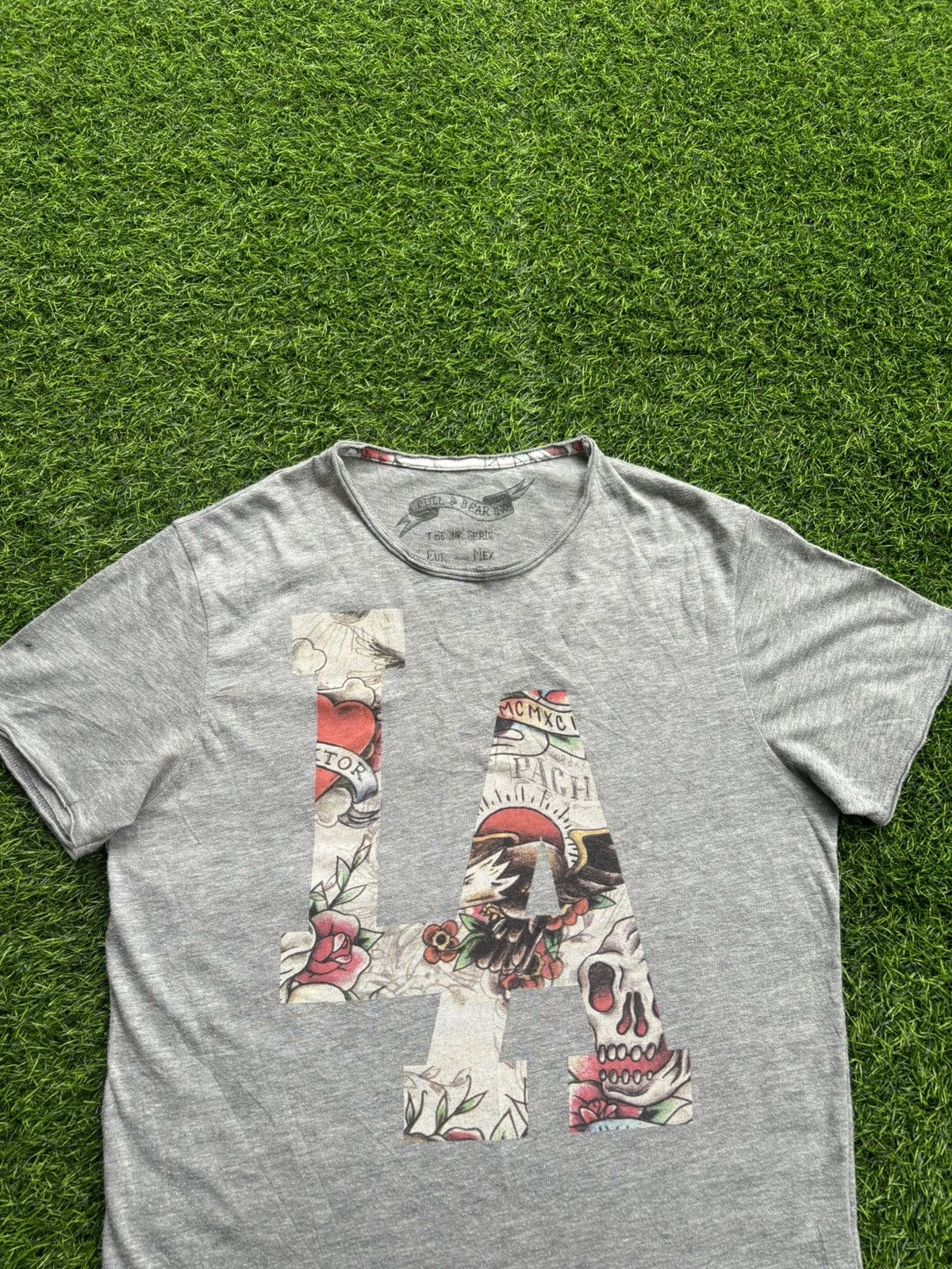 Hysteric Glamour Y2k LA Skull Tshirt Size US L / EU 52-54 / 3 - 2 Thumbnail