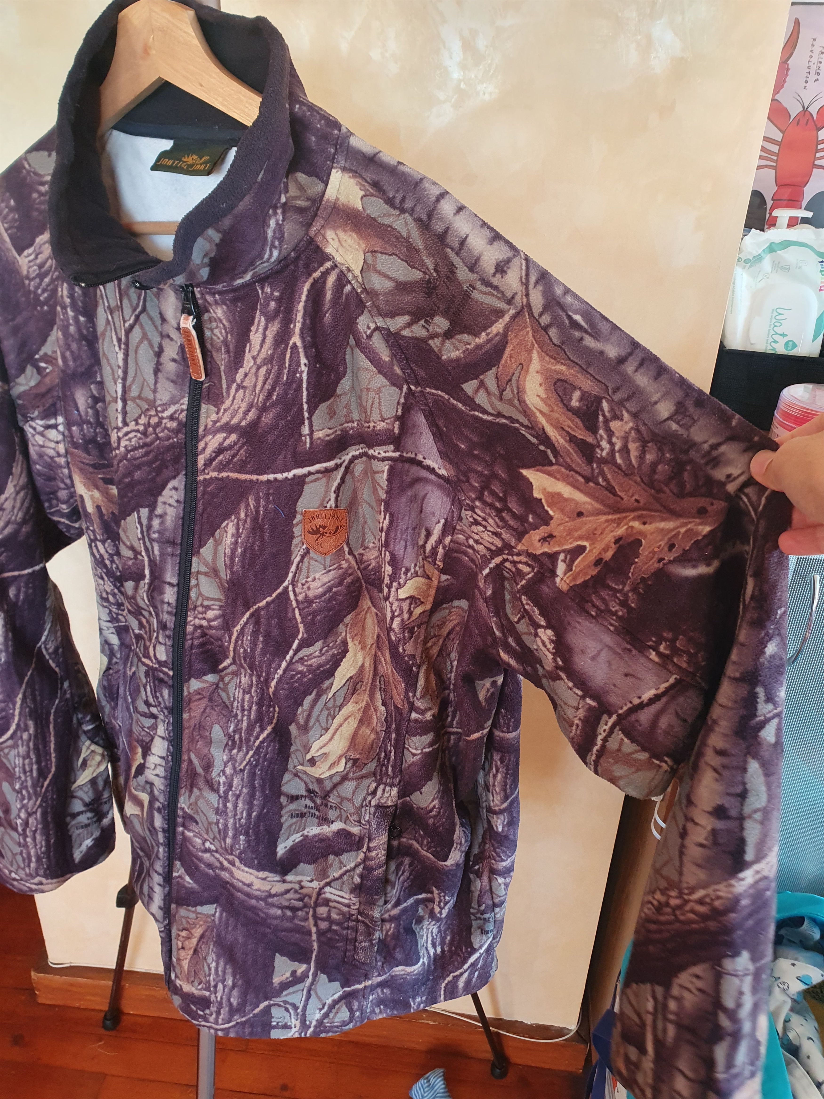 Other Jahti Jakt Camo Fleece Jacket Hunting Outdoor sz XXL Size US XXL / EU 58 / 5 - 4 Thumbnail