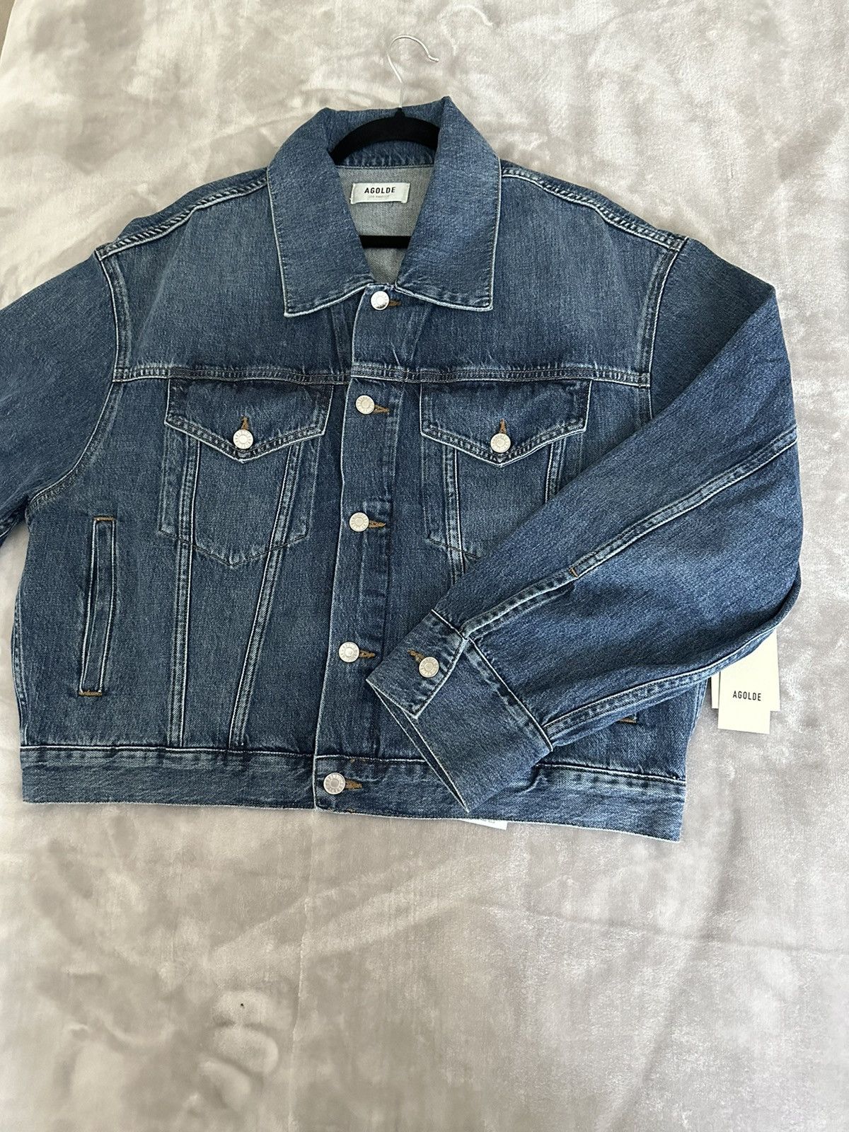 Agolde AGOLDE Dorian organic-cotton denim trucker jacket Size US M / EU 48-50 / 2 - 4 Thumbnail