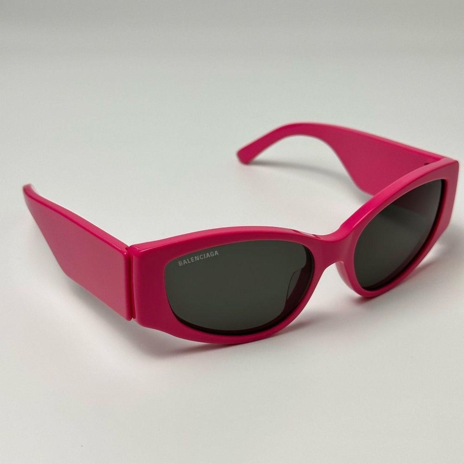 Balenciaga NEW BALENCIAGA BB0258S 004 Fuchsia Grey Women Sunglasses Size ONE SIZE - 4 Thumbnail