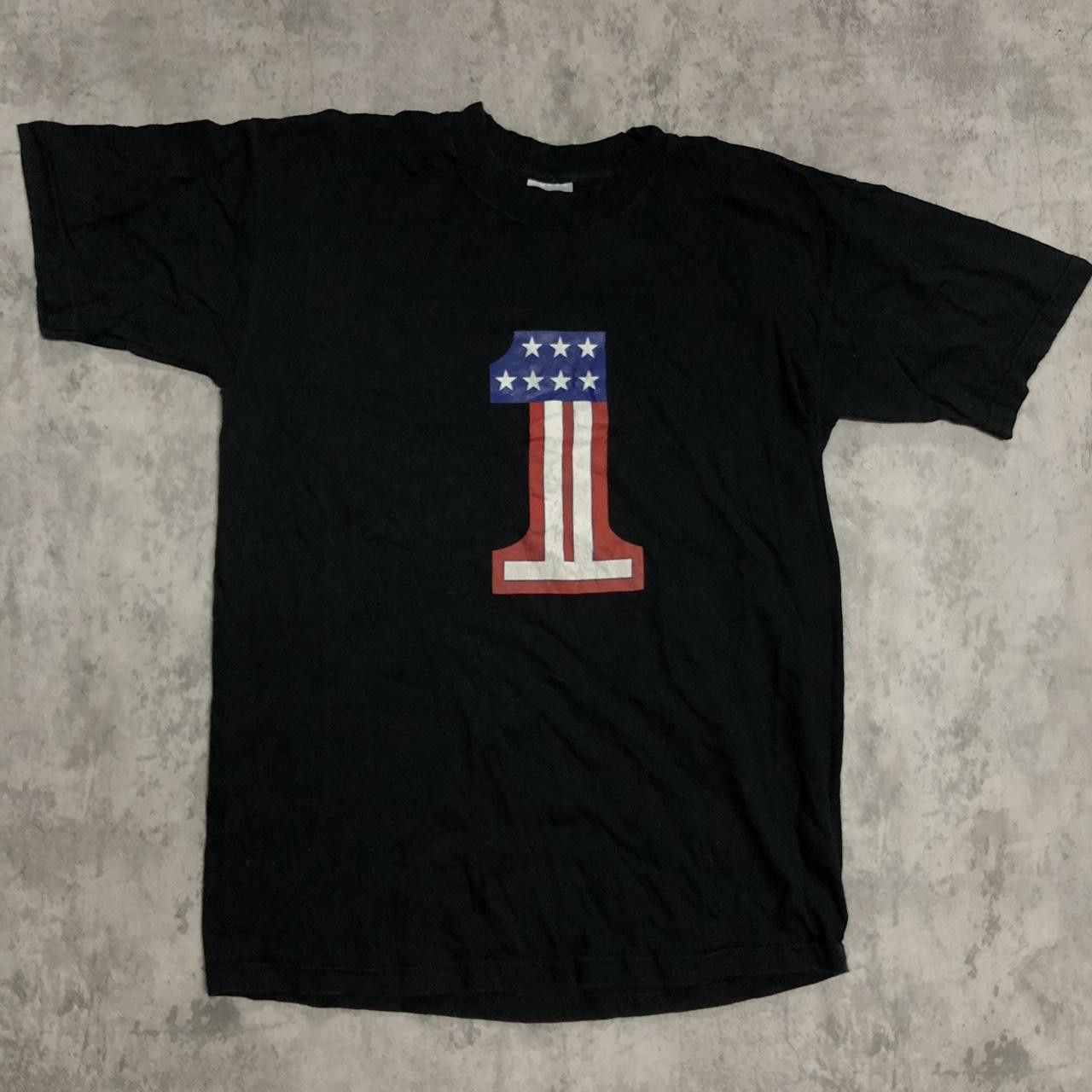 Other Black vintage 90s American flag one-piece t-shirt Size US M / EU 48-50 / 2 - 1 Thumbnail