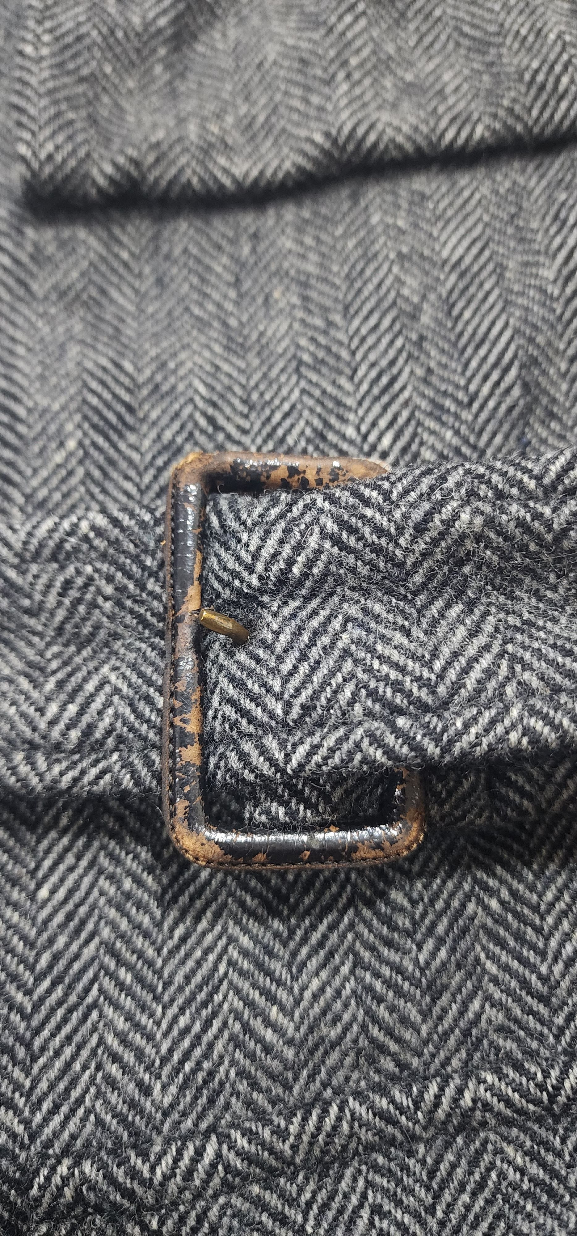 Alfred Dunhill Dunhill London Vintage Harringbone Wool Jacket Size US L / EU 52-54 / 3 - 9 Thumbnail