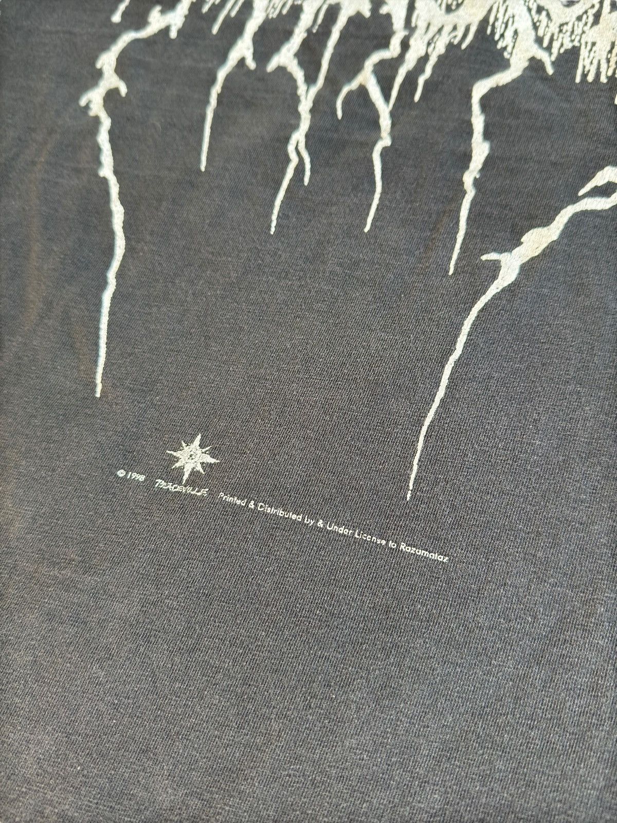 Band Tees RARE Vintage 1998 DARKTHRONE Blaze In The Northern Sky Shirt Size US XL / EU 56 / 4 - 13 Thumbnail
