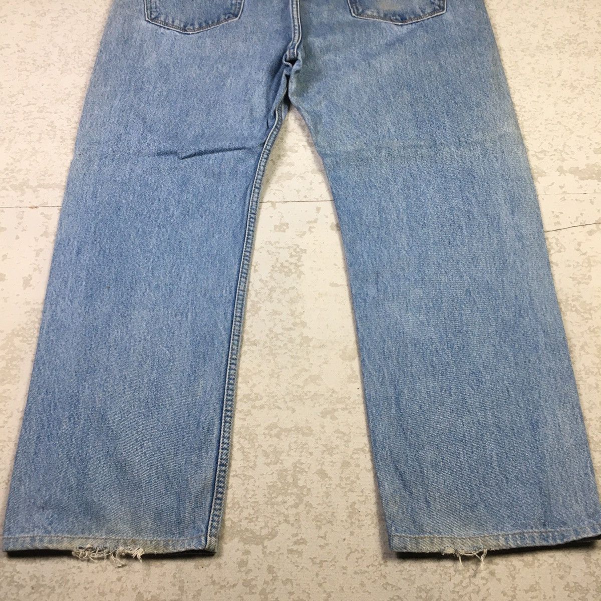 Levi's × Levi's Vintage Clothing × Vintage 🔥ACCEPT OFFER🔥 Levis 505 Loose Light Blue Jeans Size US 40 / EU 56 - 4 Thumbnail