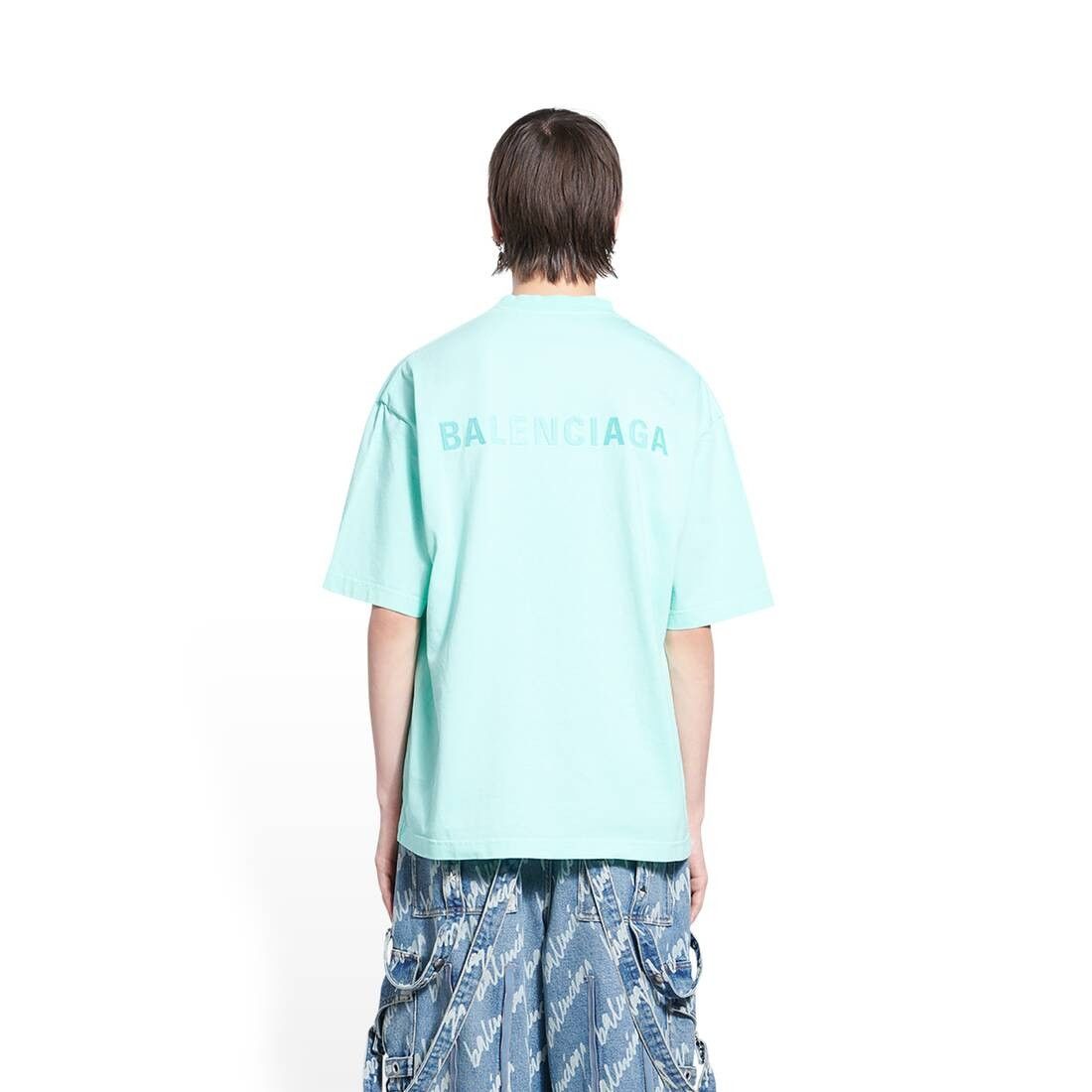 Balenciaga o1bcso1str1024 Political Campaign T- Shirt Large Fit Green Size US XS / EU 42 / 0 - 4 Thumbnail