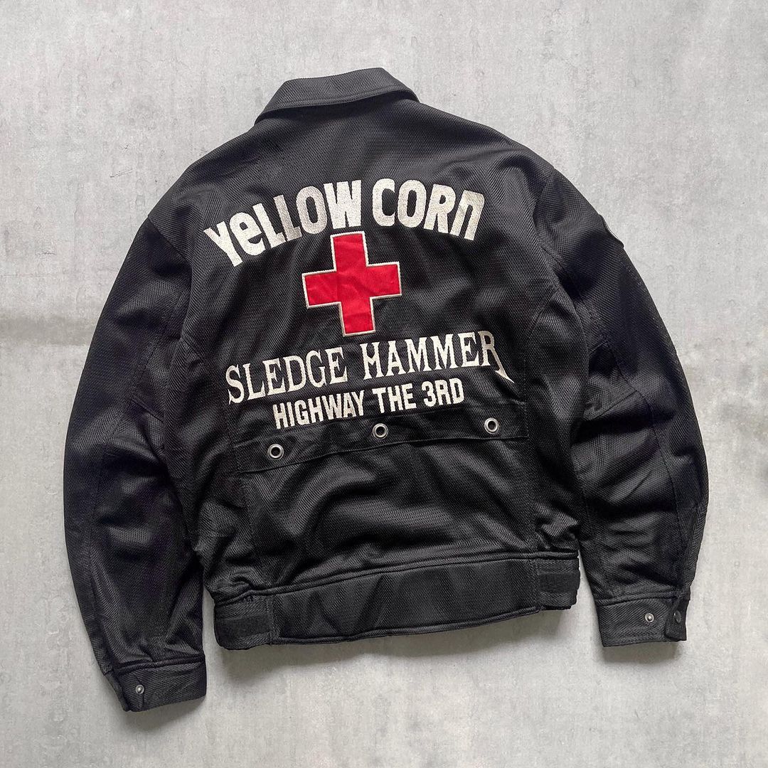 Yellow Corn YELLOW CORN HIGHWAY MAGICIAN TOKYO RACING JACKET | Grailed