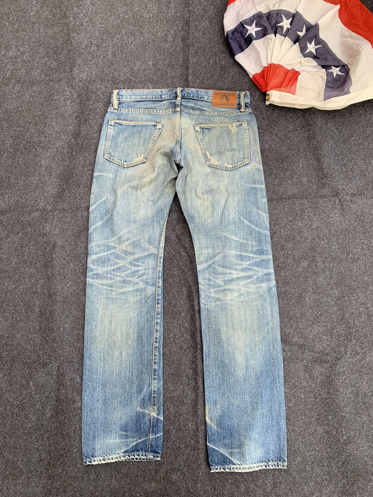 Hysteric Glamour Vintage Hysteric Glamour Patchwork Denim –Made in Japan 🇯🇵 Size US 32 / EU 48 - 4 Thumbnail