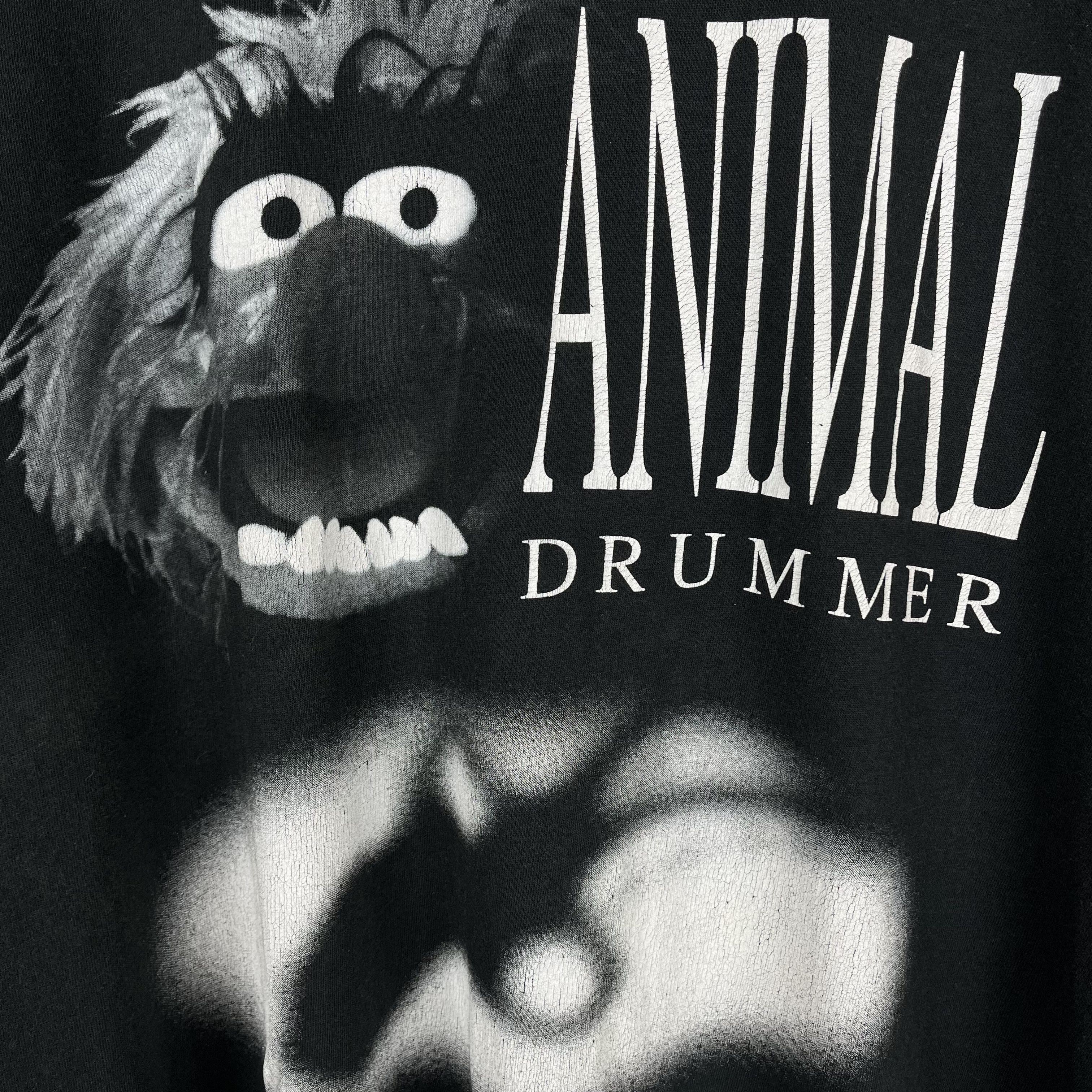 Cartoon Network Vintage The Muppet Show “Animal Drummer” Show T Shirt 90’s Size US XL / EU 56 / 4 - 7 Thumbnail
