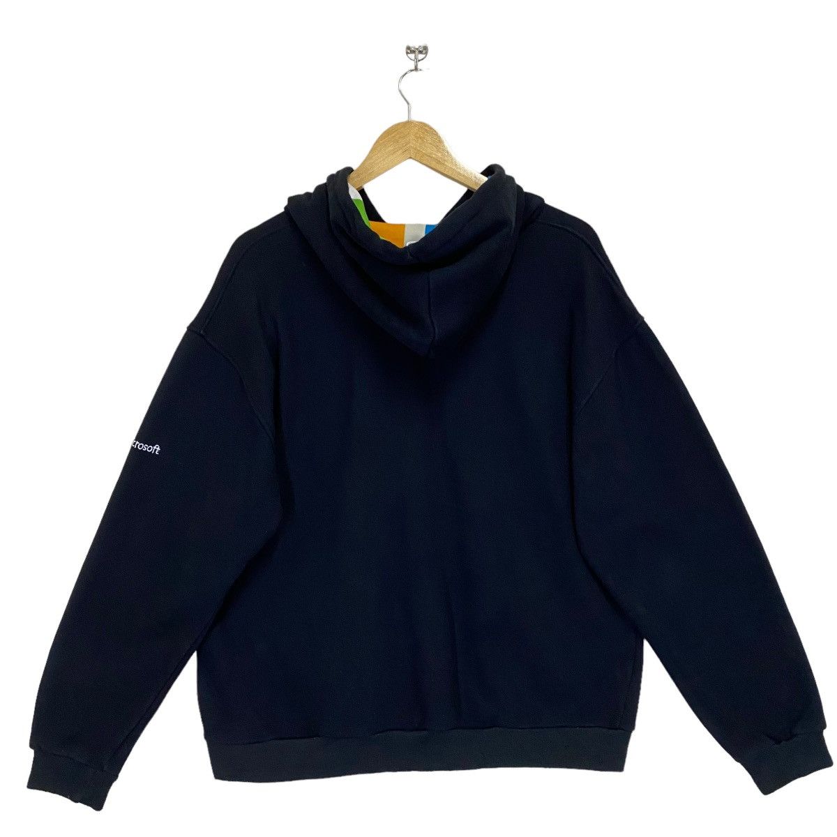 Microsoft Microsoft Small Logo Hoodies Baggy Size M Size US M / EU 48-50 / 2 - 8 Thumbnail
