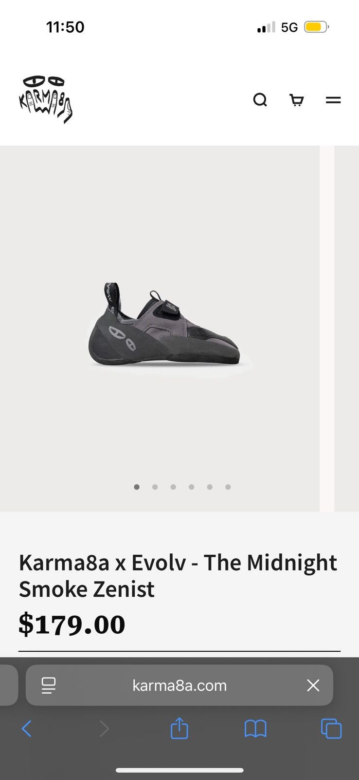 Other Karmasa x Evolv - The Midnight Smoke Zenist Size US 9 / EU 42 - 1 Thumbnail