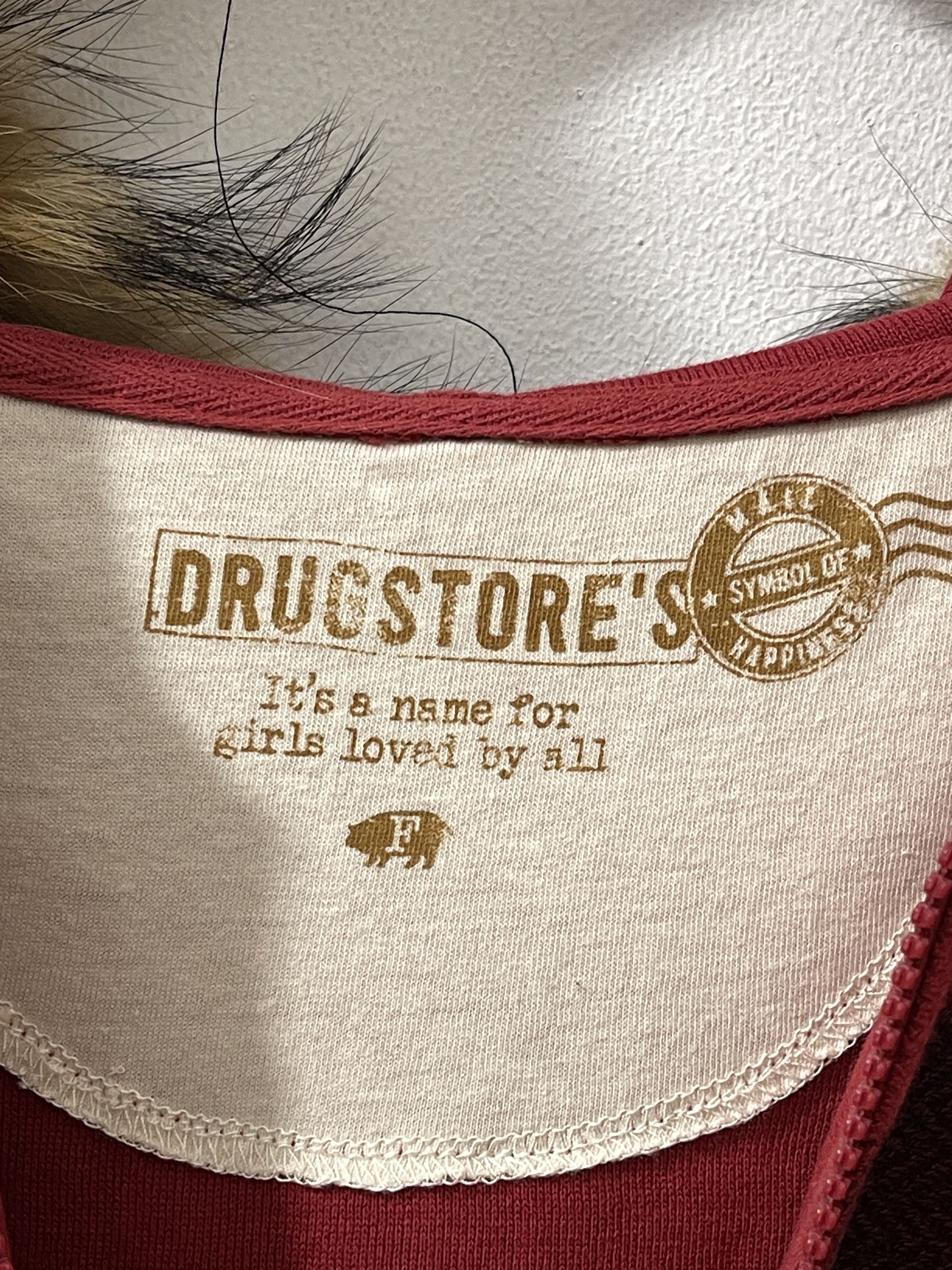 Japanese Brand Drug Store's Japan Archive Grunge Fur Animal Vkei Style Size US L / EU 52-54 / 3 - 6 Thumbnail