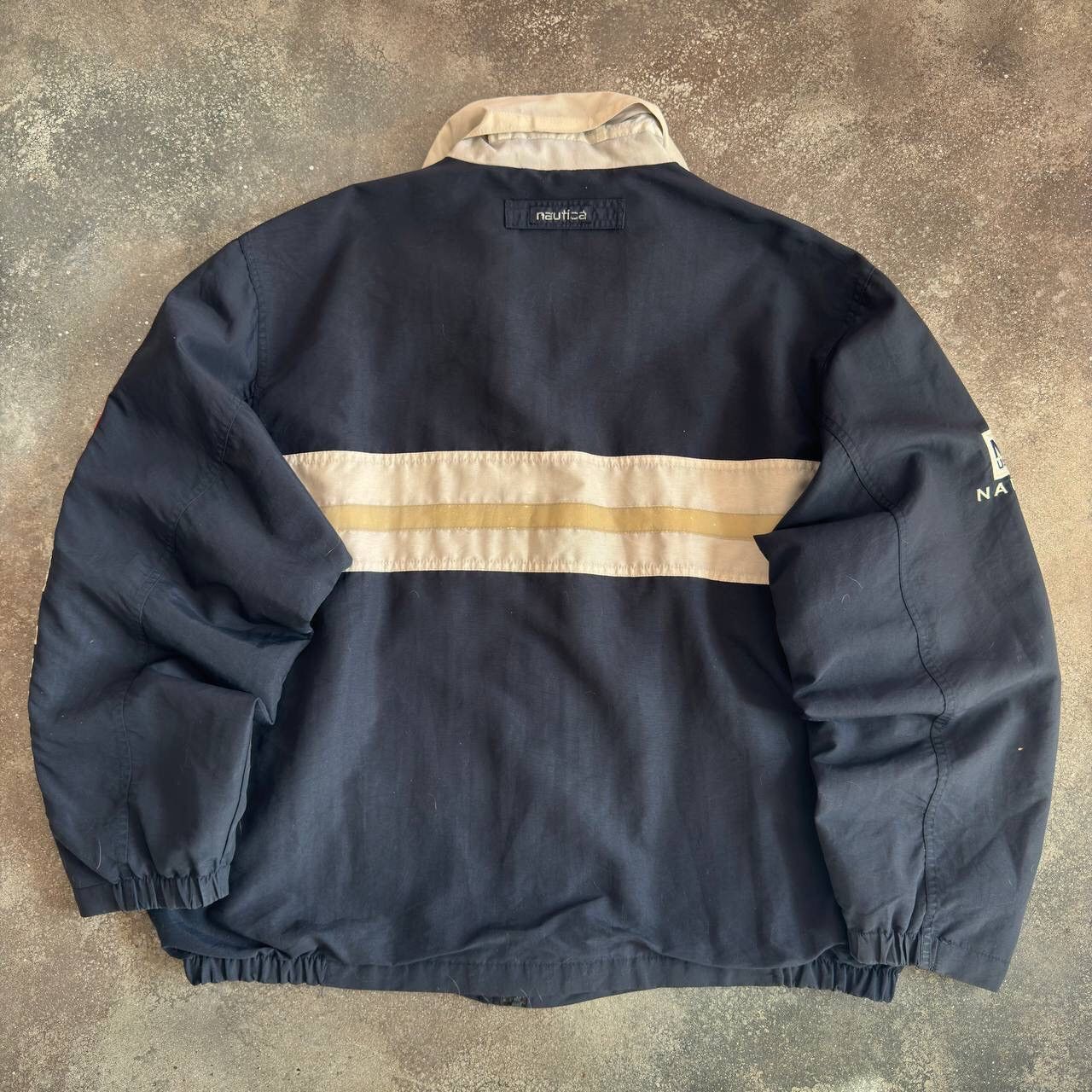 Nautica × Vintage 90s Nautica Vintage Outdoor Full Zip Jacket Size US XL / EU 56 / 4 - 9 Thumbnail