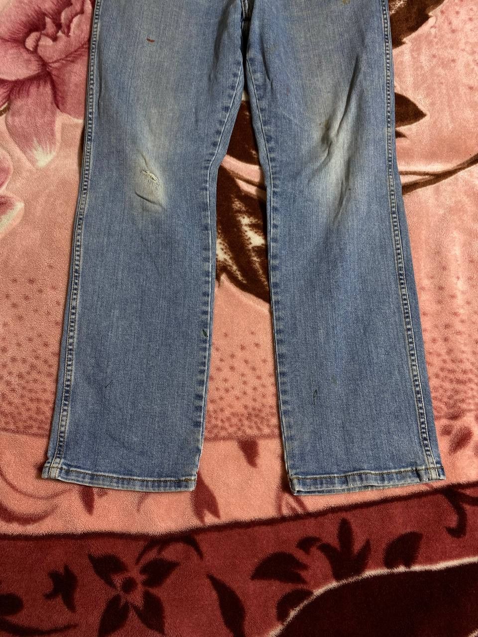 Wrangler Dirty Wrangler 1947 Distressed Thrashed Faded Baggy Jeans Size US 34 / EU 50 - 20 Thumbnail