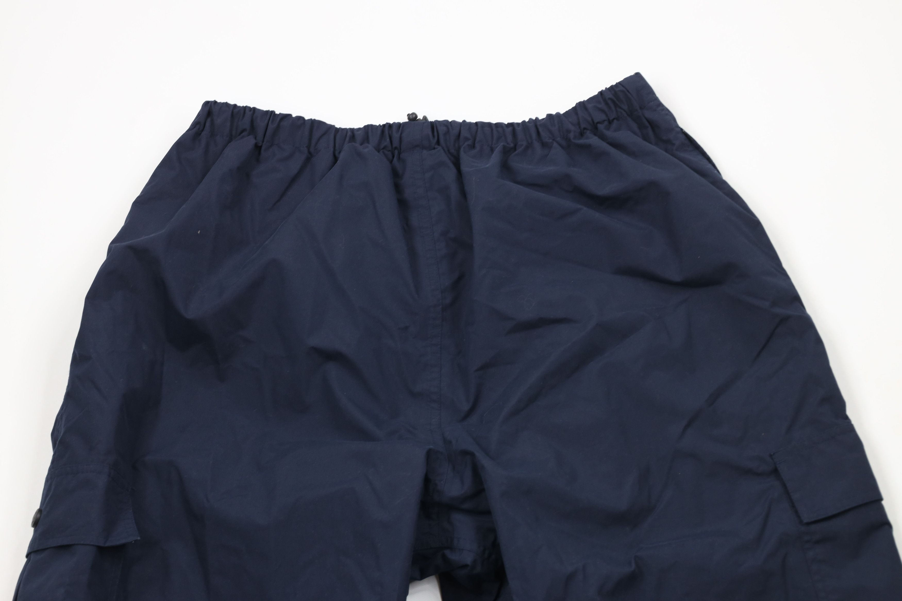Vintage Vintage 90s Streetwear Waterproof Wide Leg Rain Pants Blue Size US 36 / EU 52 - 11 Thumbnail