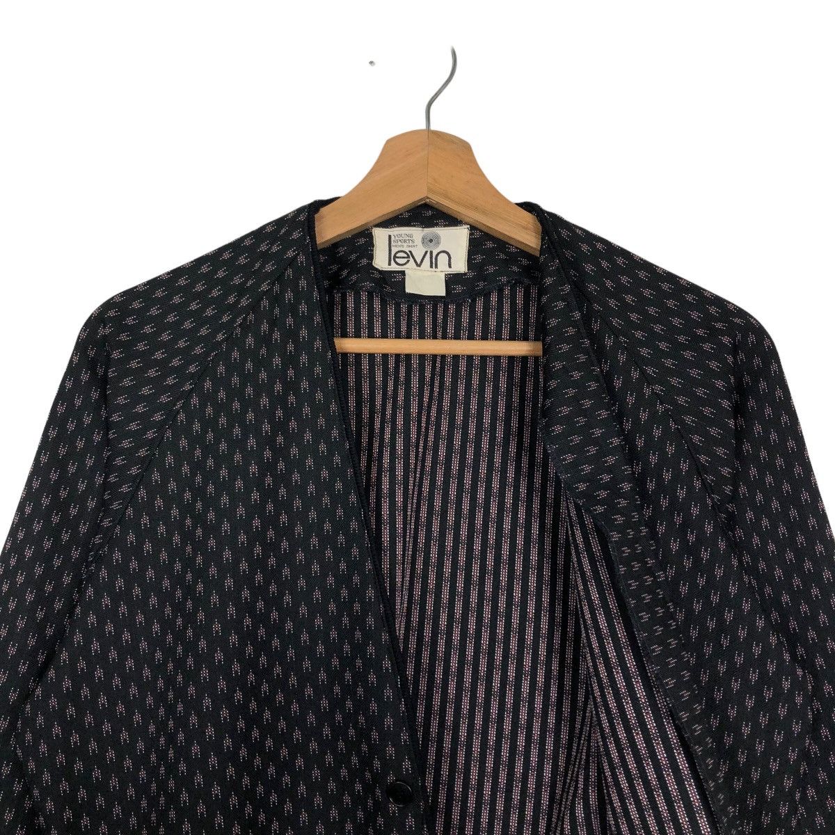 Issey Miyake 🔥90’s Levin Issey Miyake Bomber Cardigan Japan Made Size US M / EU 48-50 / 2 - 10 Thumbnail