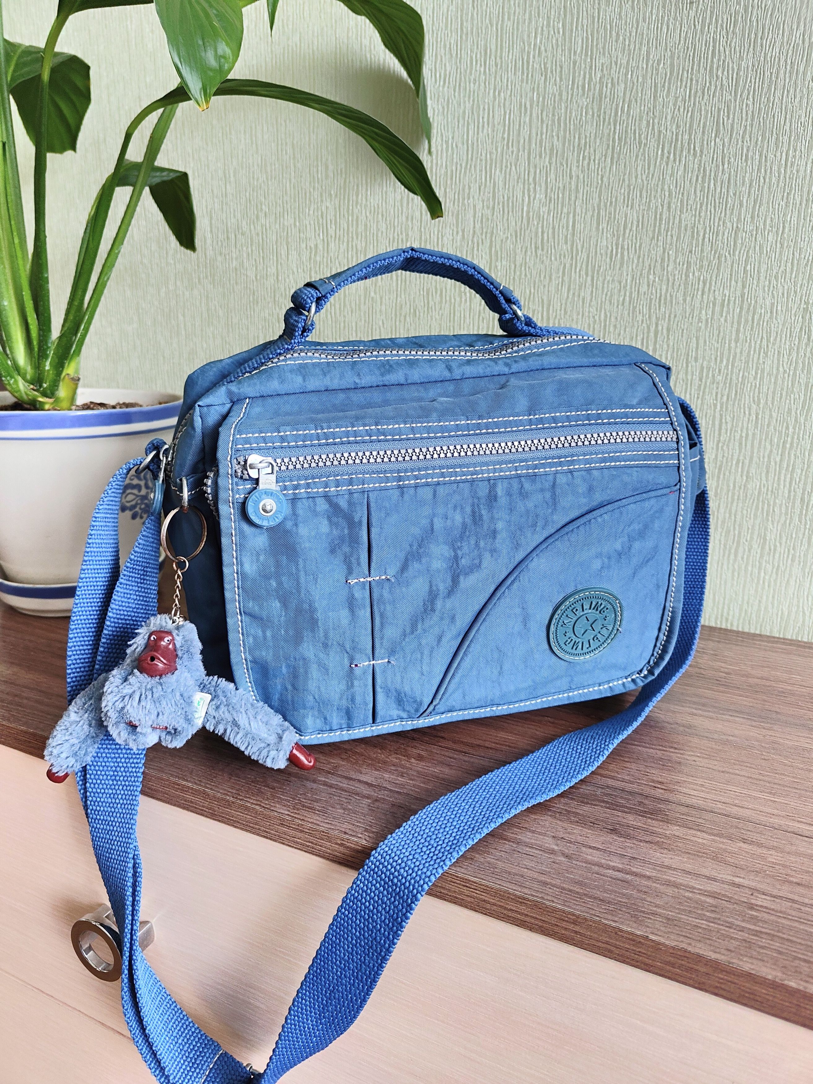 Japanese Brand Kipling Messenger Bag Kipling Shoulder Monkey Bag Size ONE SIZE - 1 Thumbnail