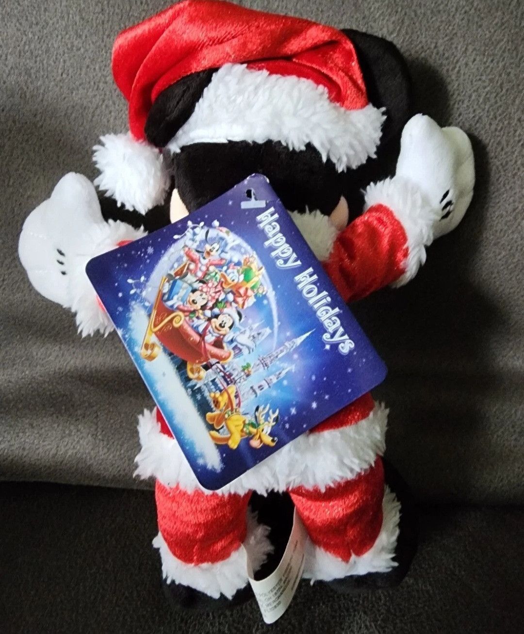 Disney NWT Disney 7 Inch Holiday Sparkle Mickey Mouse Plush Size ONE SIZE - 2 Thumbnail
