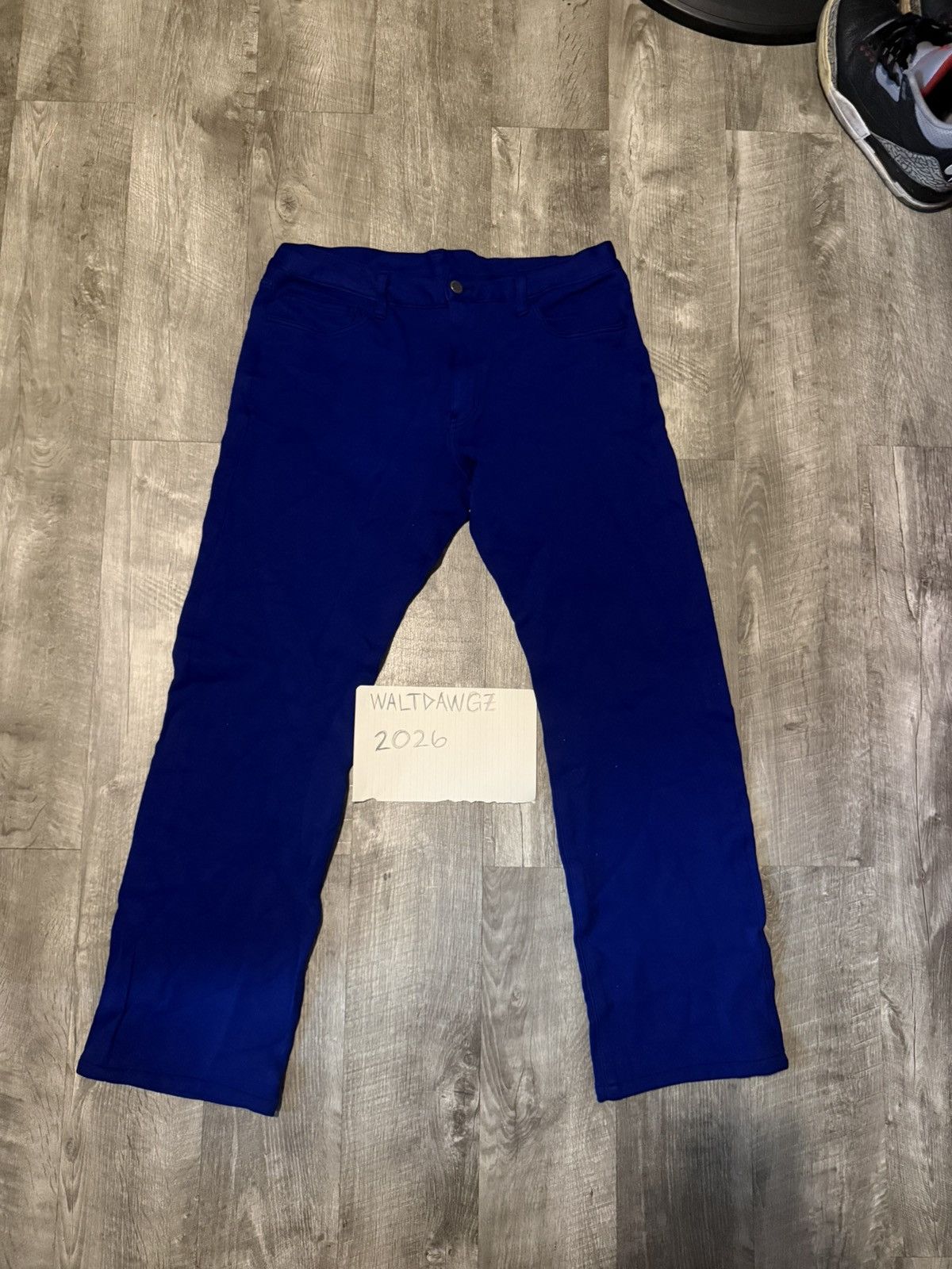 Comme des Garcons Blue Polyester CDG Jeans Size US 32 / EU 48 - 1 Thumbnail
