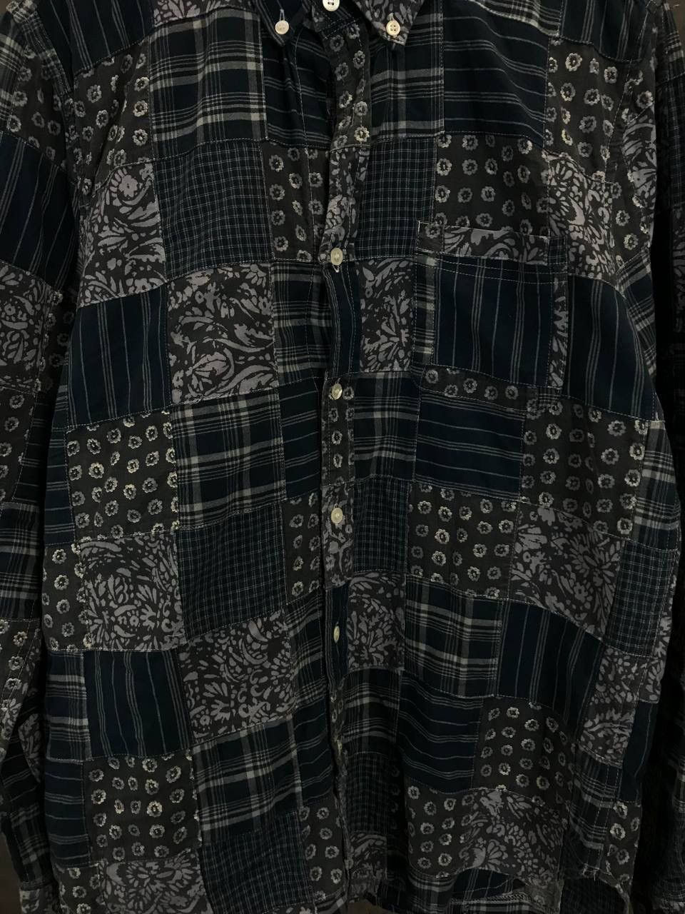 Brooklyn We Go Hard BWGH Brooklyn We Go Hard patch work designer shirt Size US L / EU 52-54 / 3 - 3 Thumbnail