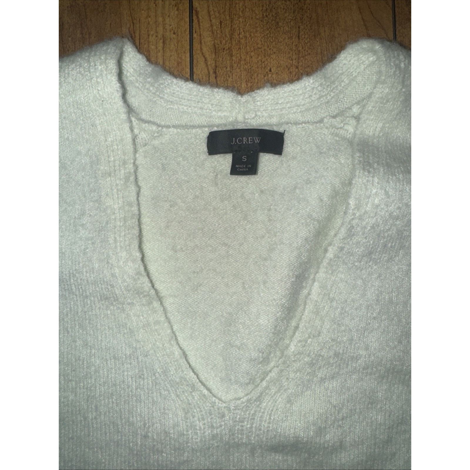 J.Crew × Vintage J.Crew V-Neck Sweater Mint Women’s S Relaxed Fit Lightweight Size S / US 4 / IT 40 - 4 Thumbnail