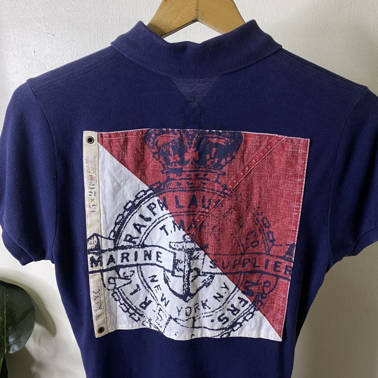 Ralph Lauren Ralph Lauren Marine Suppliers Women Long Polo Tee Size S / US 4 / IT 40 - 2 Thumbnail