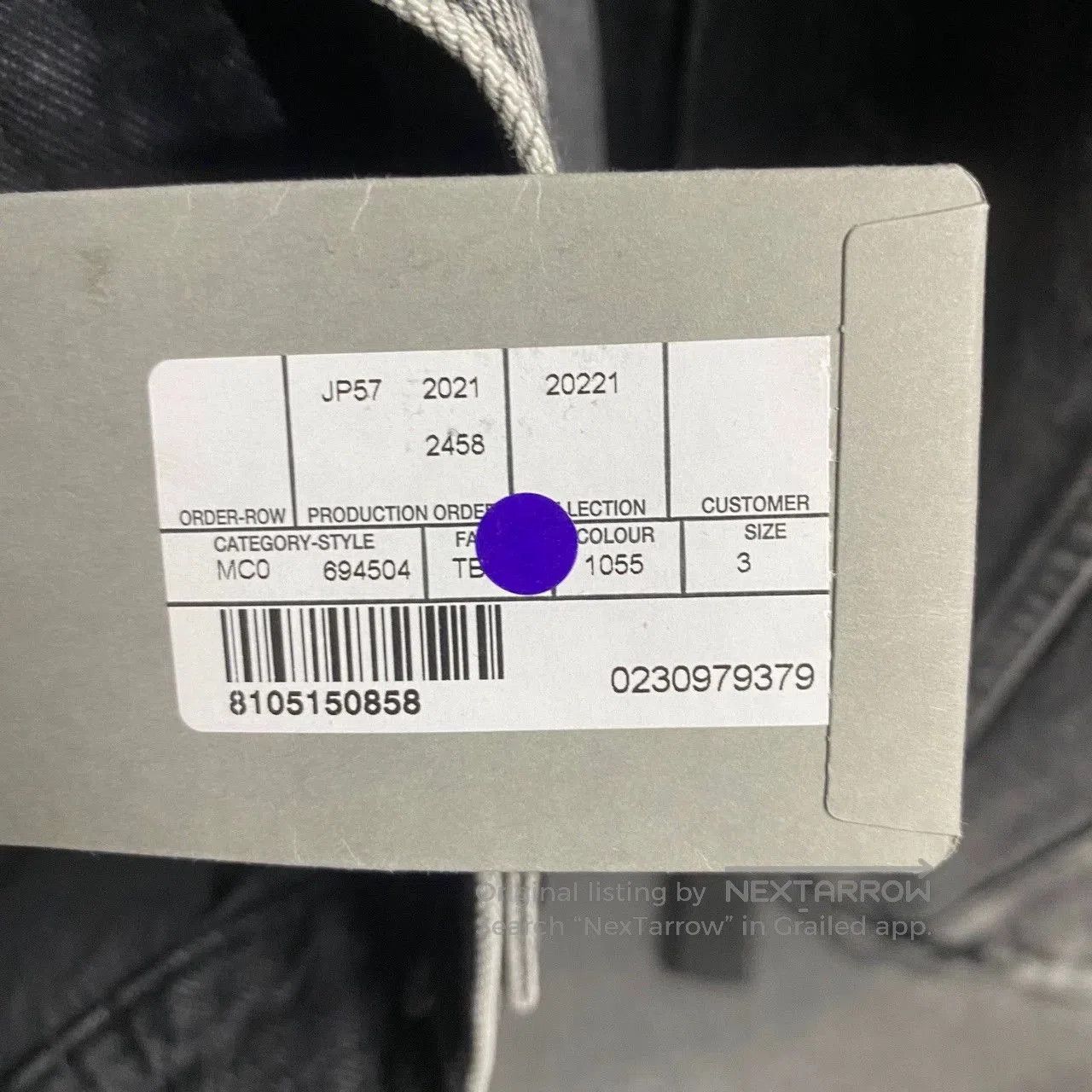 Balenciaga Balenciaga Latest Black Gray Logo Denim Jacket. Size US M / EU 48-50 / 2 - 8 Thumbnail