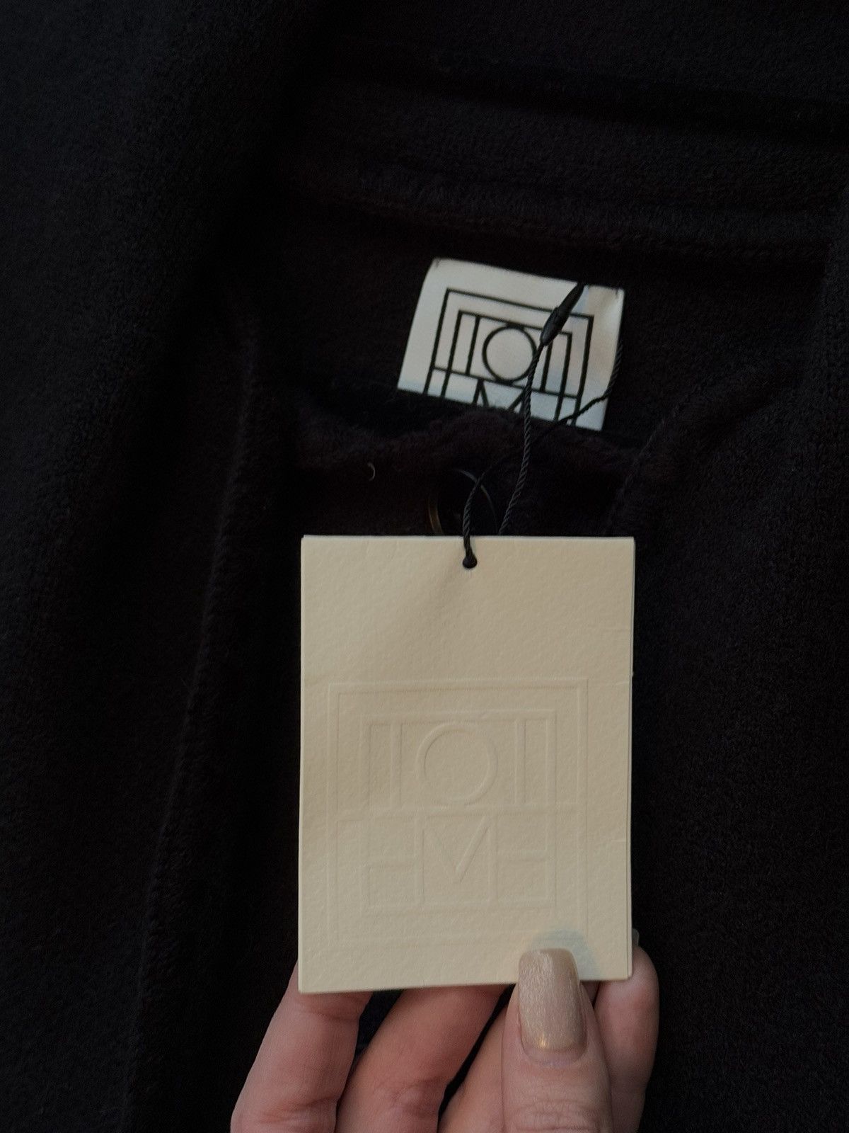 Designer × Toteme Toteme NWT avant garde wool blend embroidered scarf jacket Size XS / US 0-2 / IT 36-38 - 11 Thumbnail